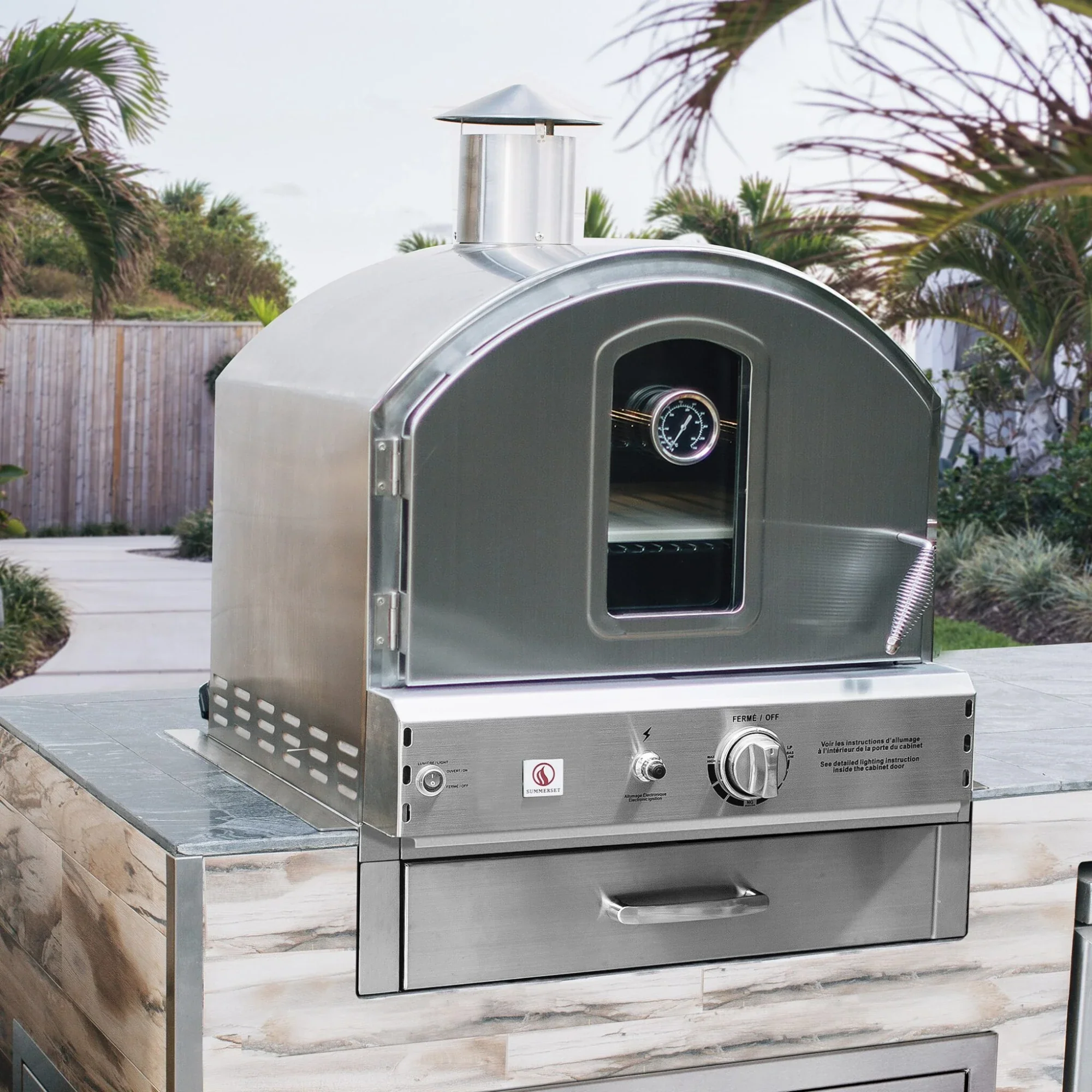 Summerset Outdoor Built-In Gas Pizza Oven - Image 2