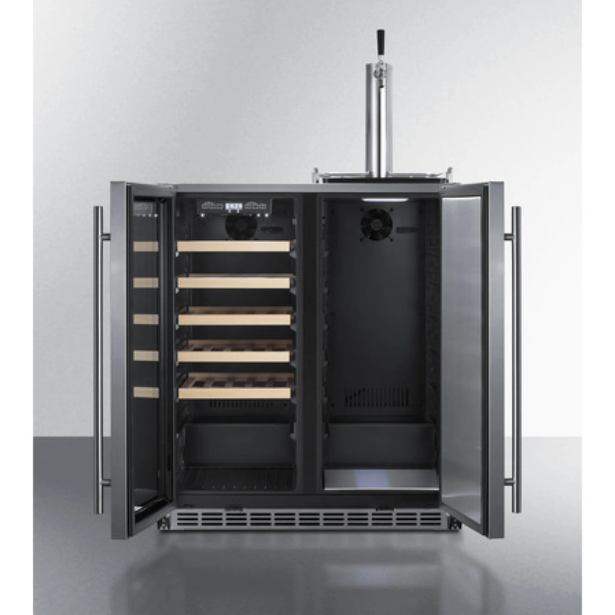 Summit SWBC3041 30" Built-In Wine Cellar/Kegerator - Image 2