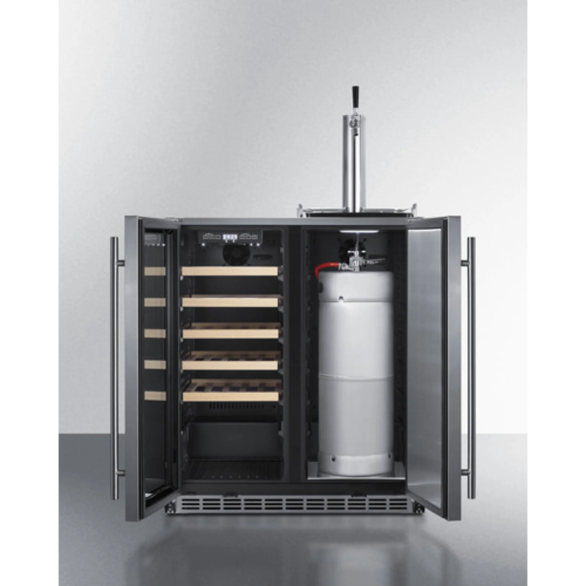 Summit SWBC3041 30" Built-In Wine Cellar/Kegerator - Image 6