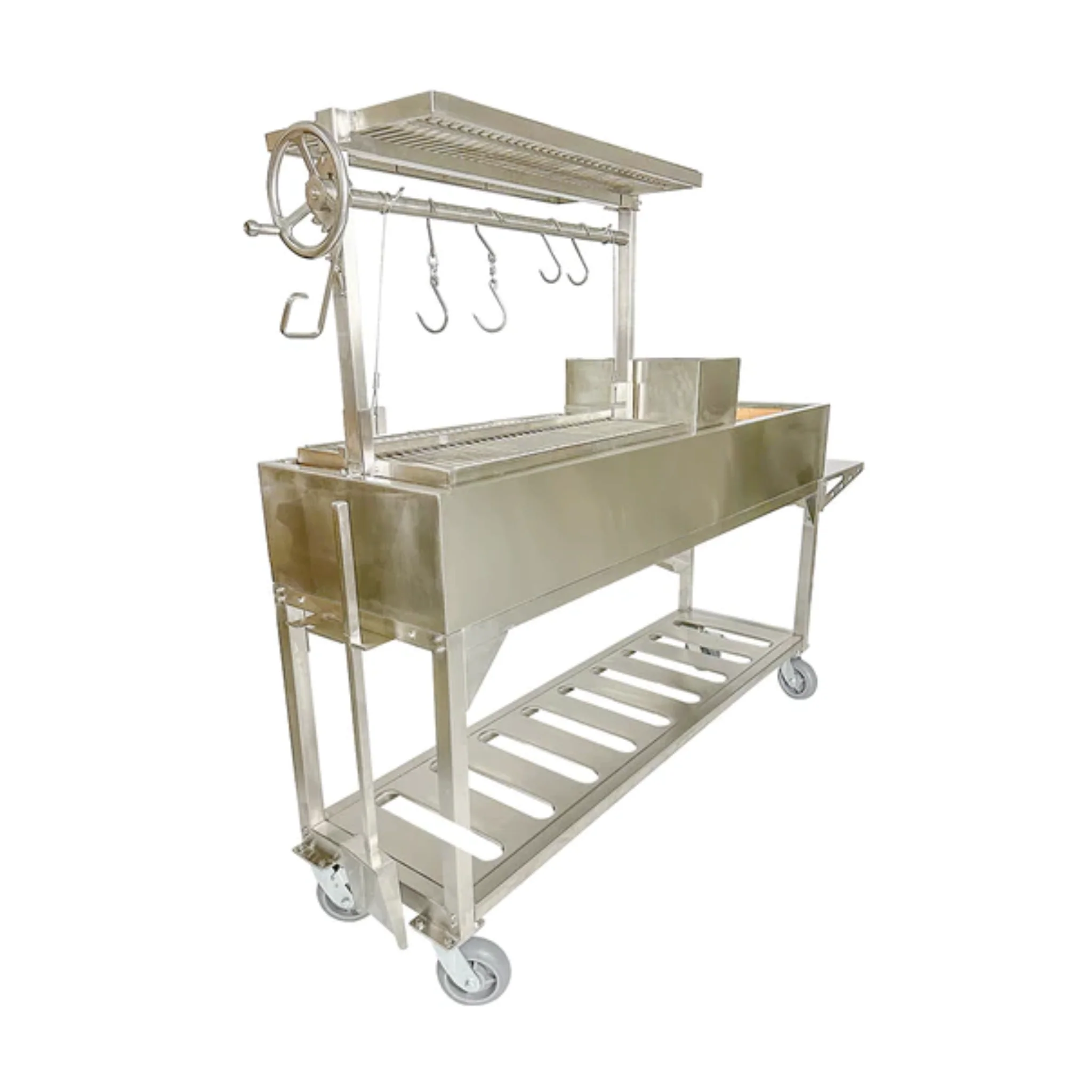 Tagwood BBQ06SS Argentine Charcoal Freestanding Grill - Image 3