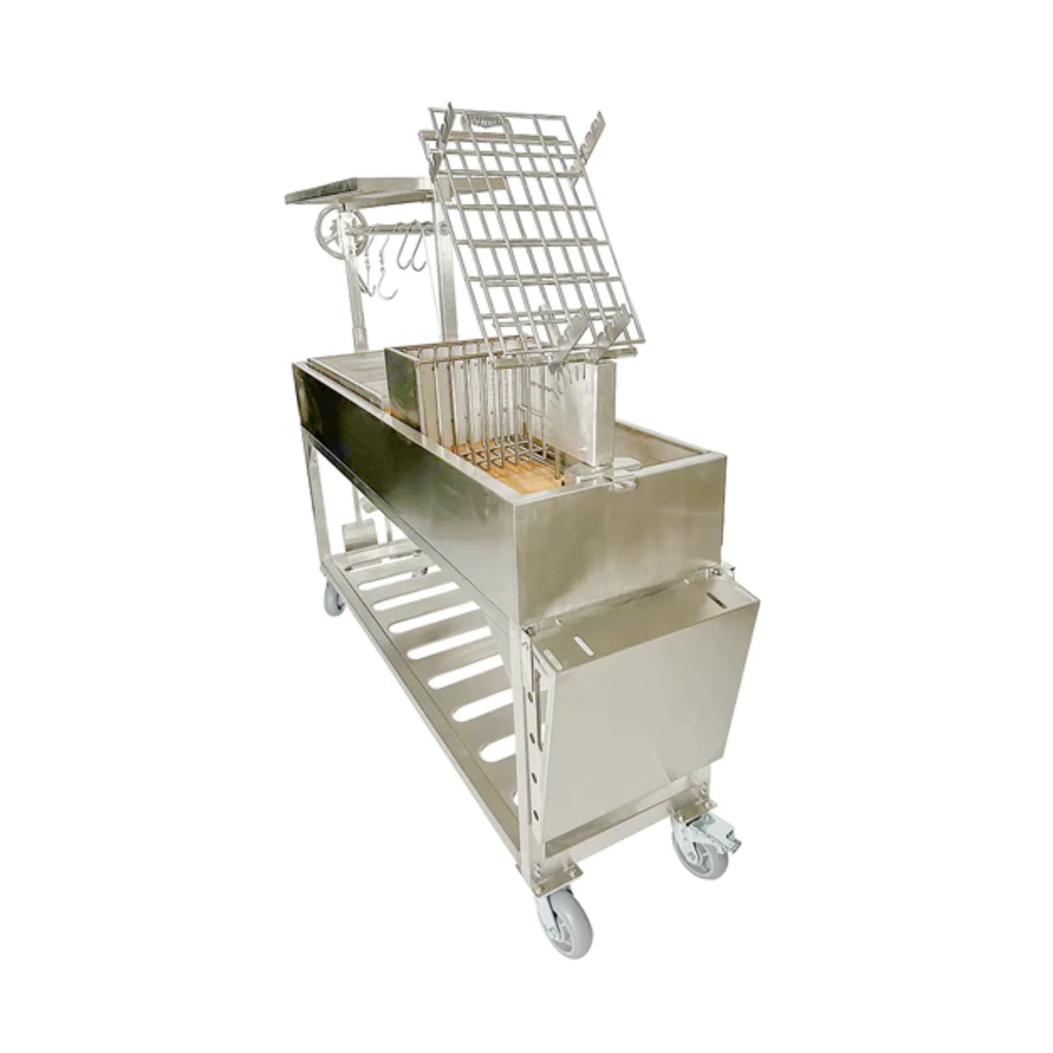 Tagwood BBQ06SS Argentine Charcoal Freestanding Grill - Image 5