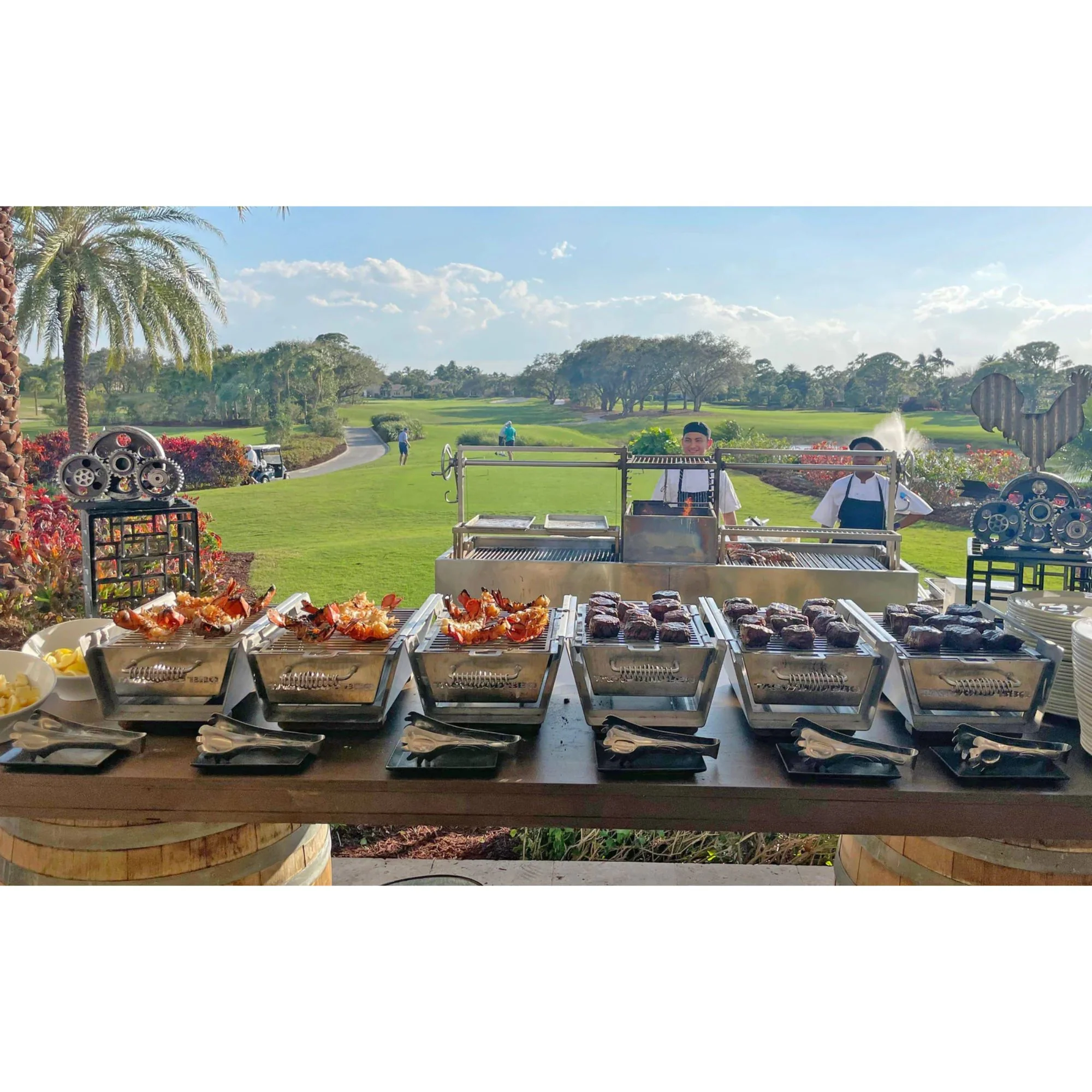 Tagwood BBQ07SS Stainless Steel Table Top Warming Brazier - Image 6