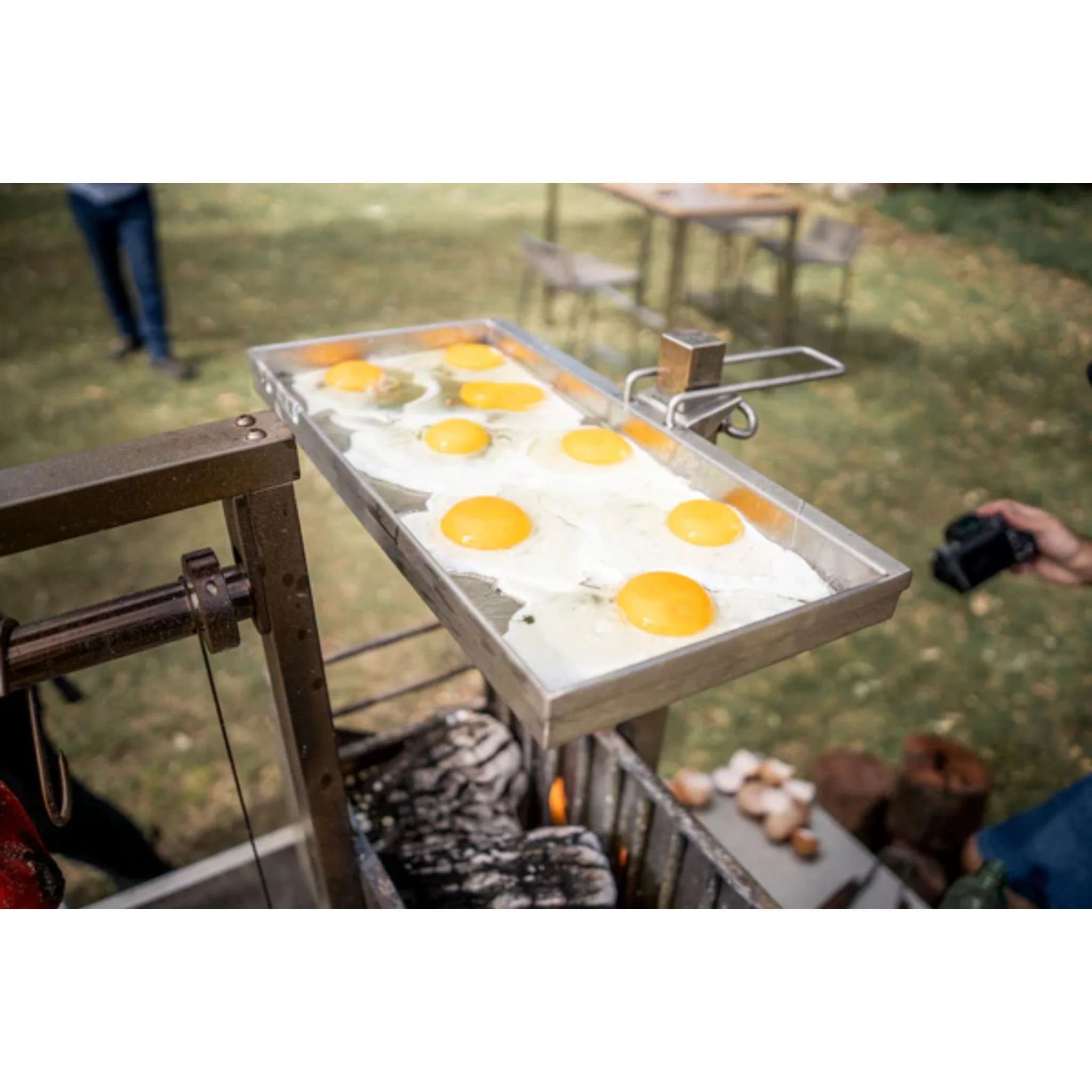 Tagwood BBQ54SS BBQ Height Adjustable Griddle - Image 2