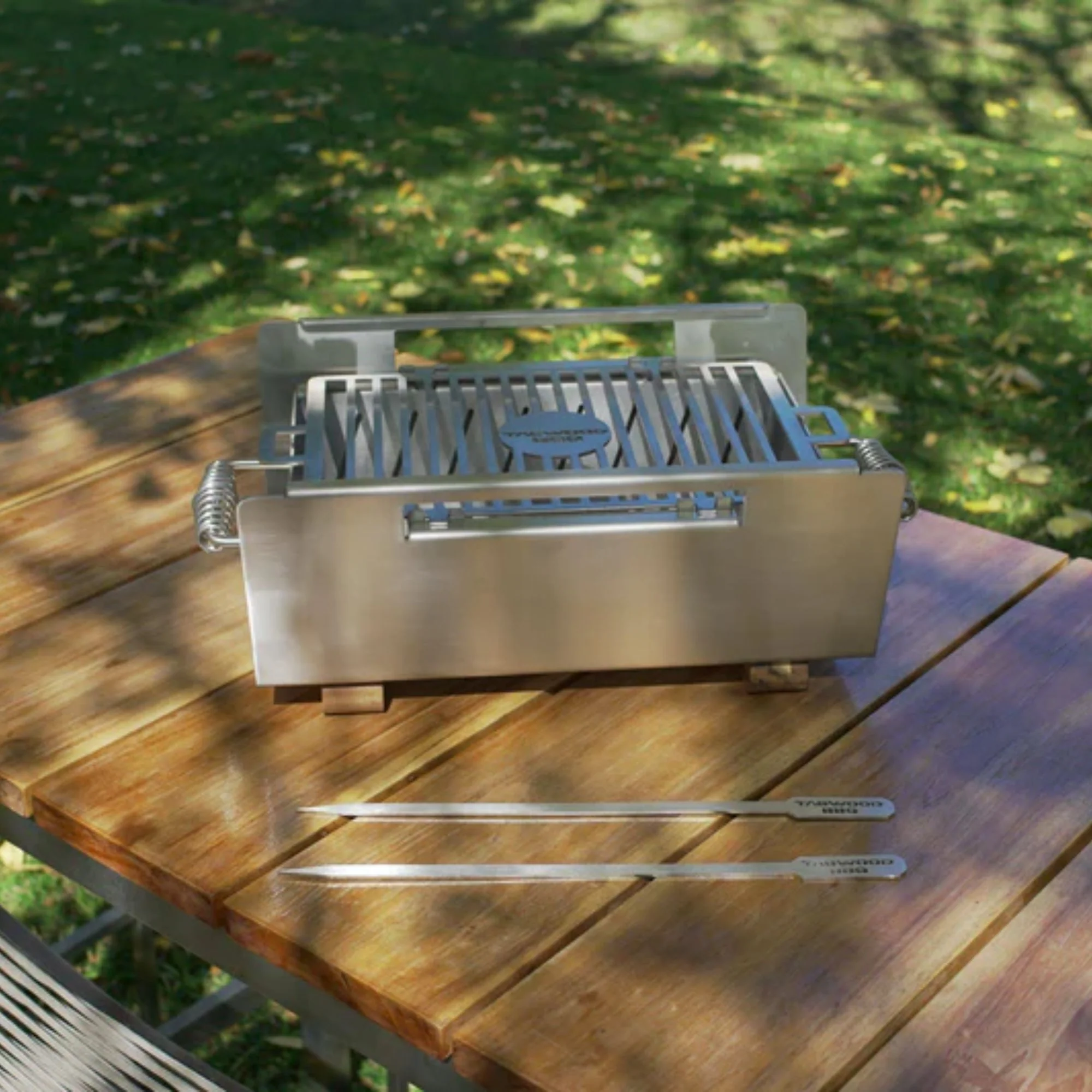 Tagwood BBQ89SS Set of 2 Stainless steel skewers - Image 4