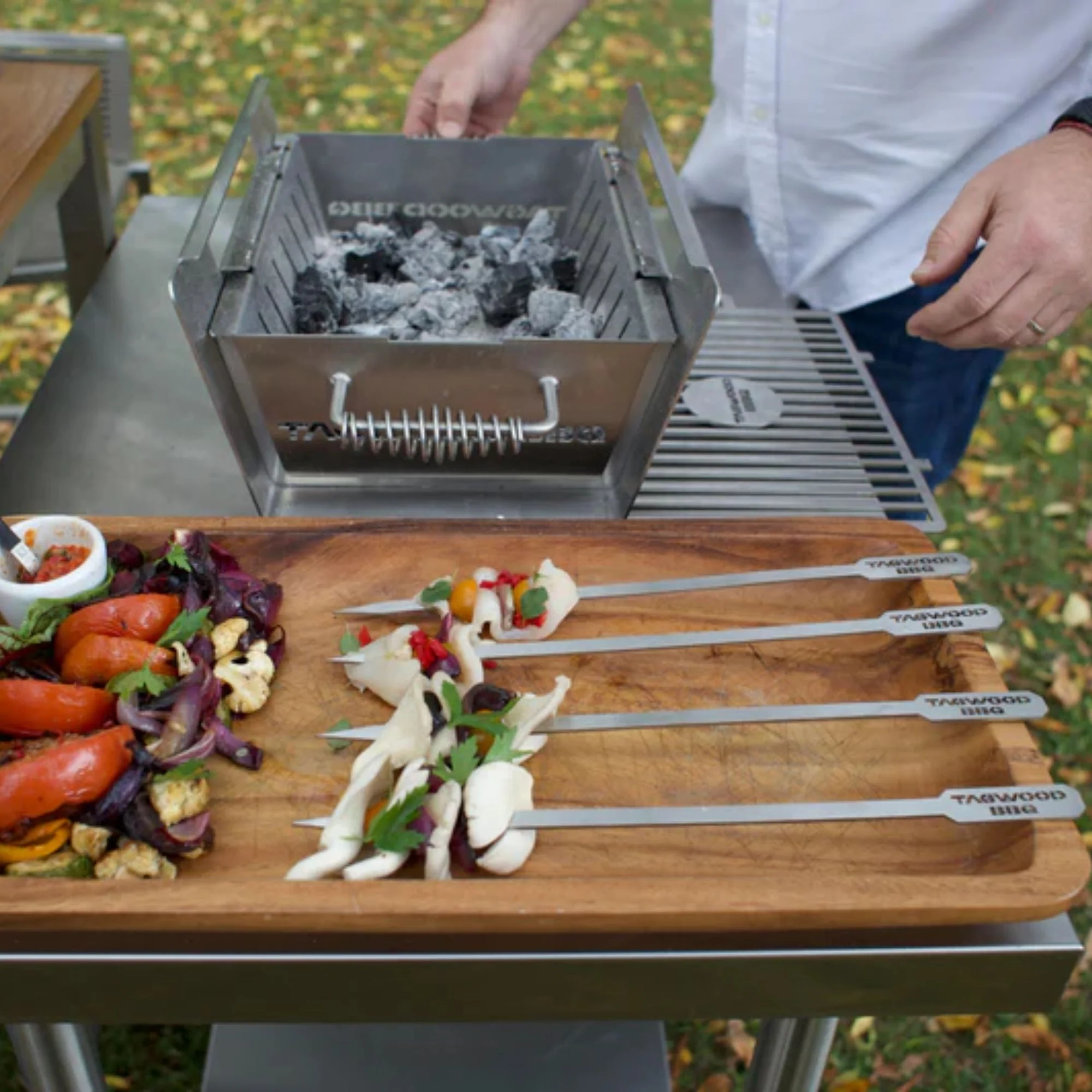 Tagwood BBQ89SS Set of 2 Stainless steel skewers - Image 5