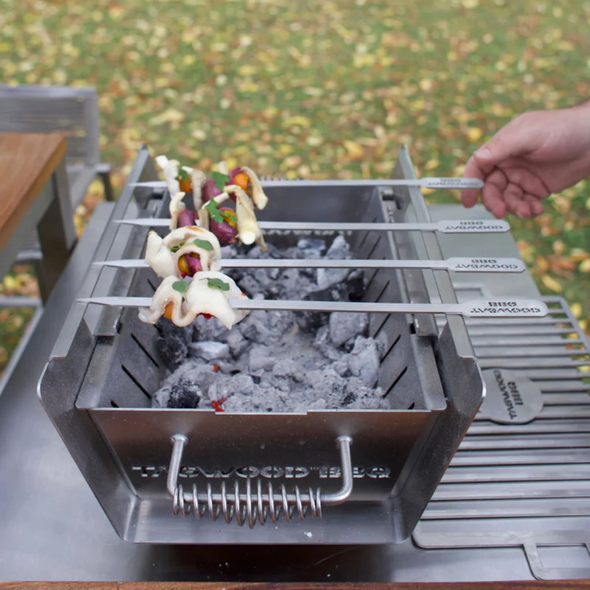 Tagwood BBQ89SS Set of 2 Stainless steel skewers - Image 6
