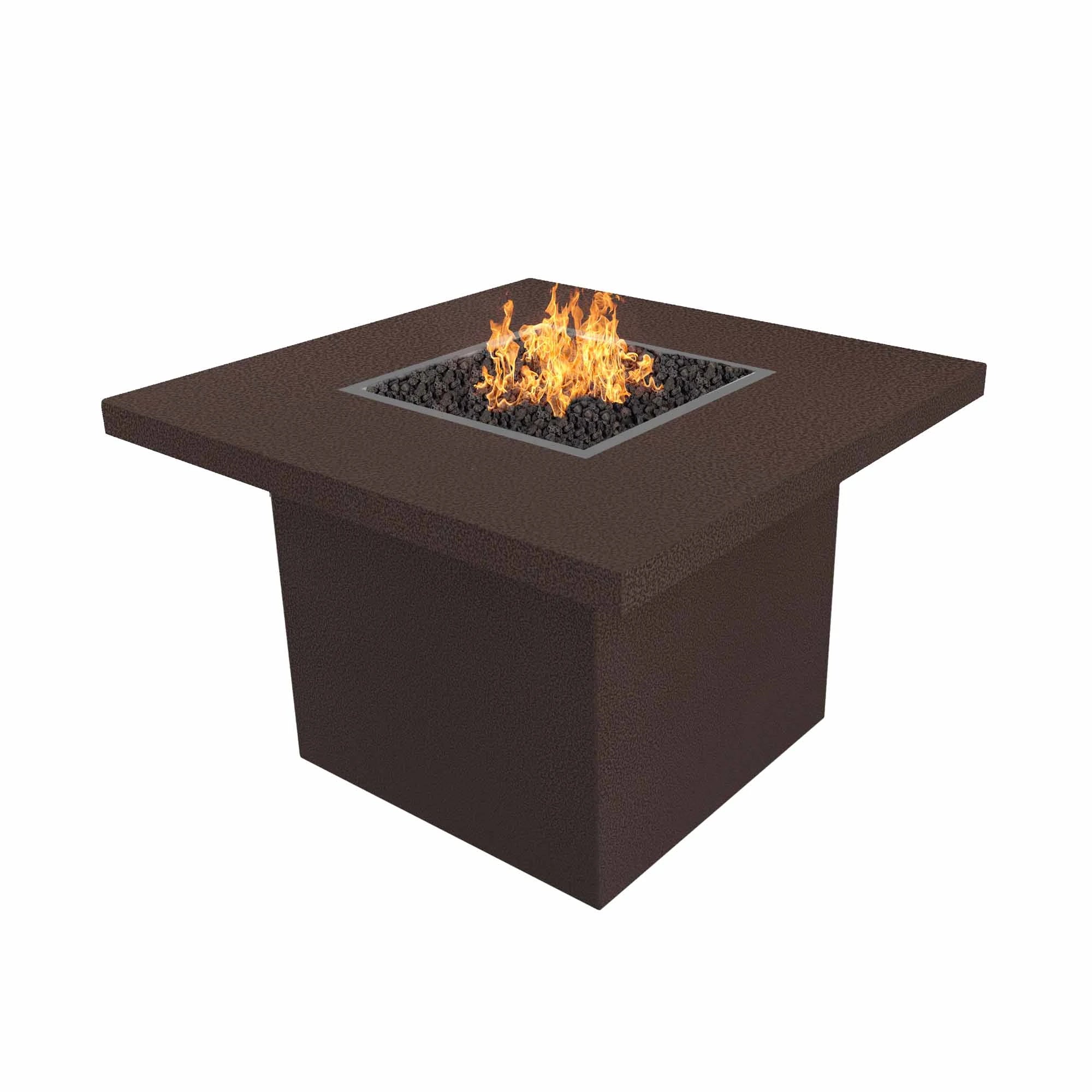 The Outdoor Plus Bella Metal Powder Coat Natural Gas Fire Pit - Image 4