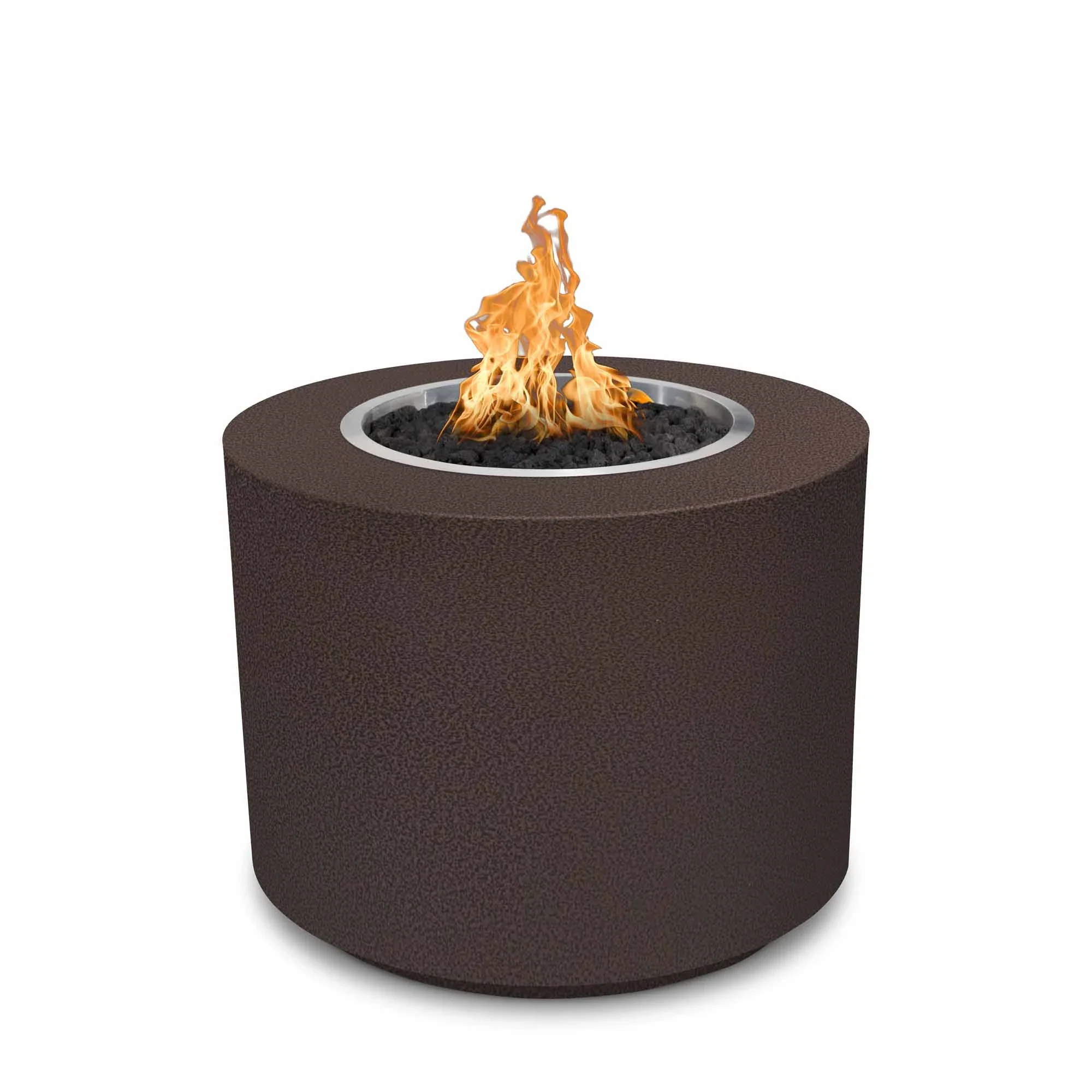 The Outdoor Plus Beverly Metal Powder Coat Propane Gas Fire Pit - Image 4