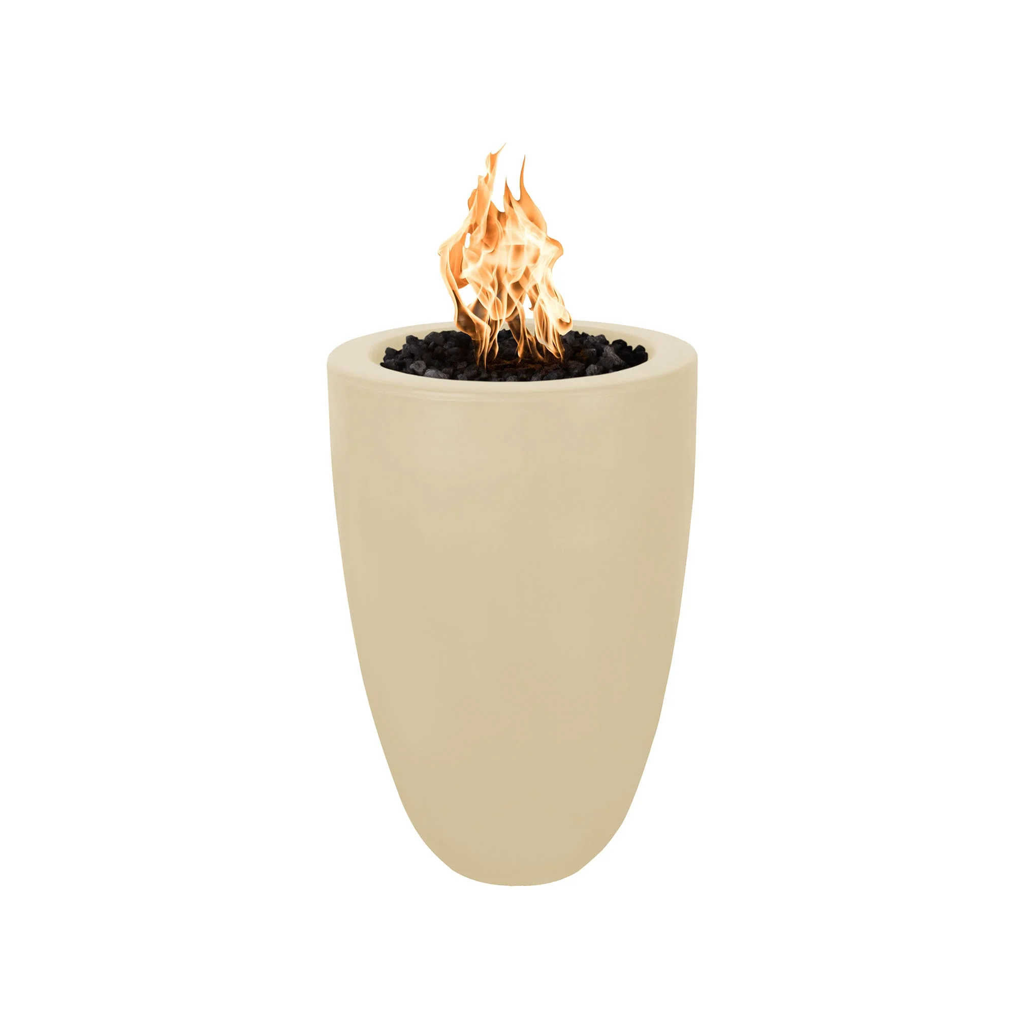 The Outdoor Plus Castillo Fire Pillar Concrete With Access Door - Image 9
