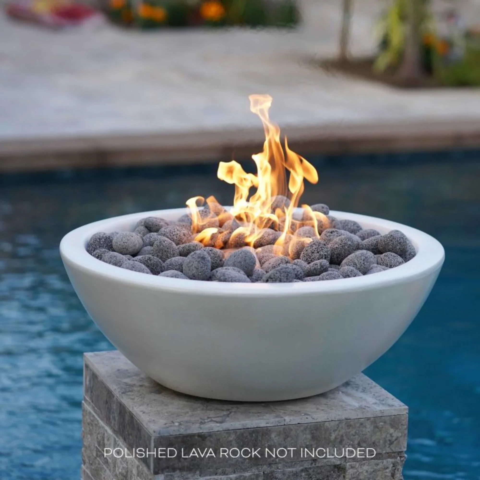 The Outdoor Plus Concrete Natural Gas Sedona Fire Bowl - Image 10