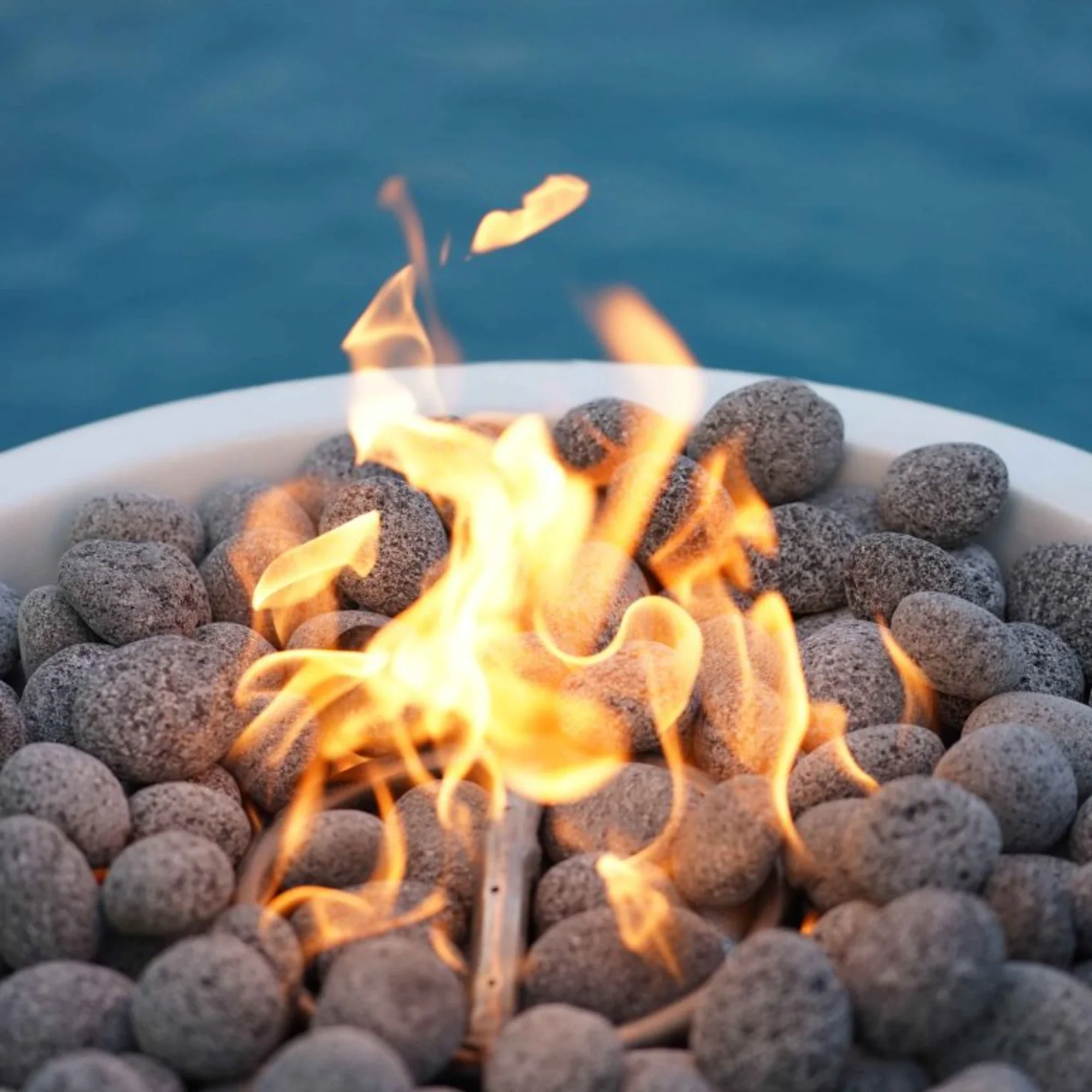 The Outdoor Plus Concrete Natural Gas Sedona Fire Bowl - Image 11
