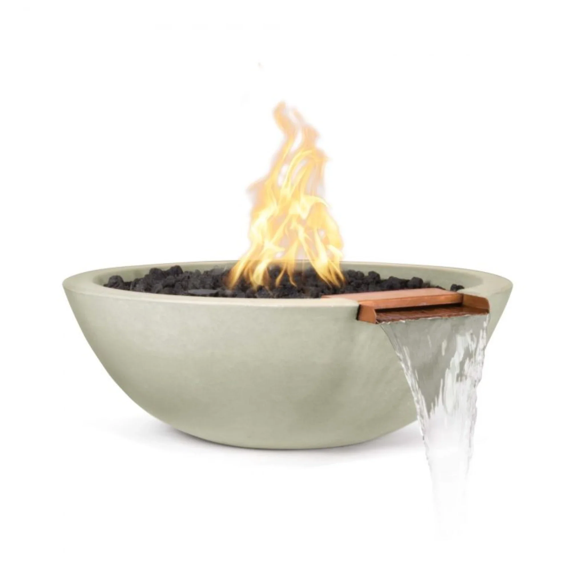 The Outdoor Plus Concrete Sedona Propane Gas Fire & Water Bowl - Image 9