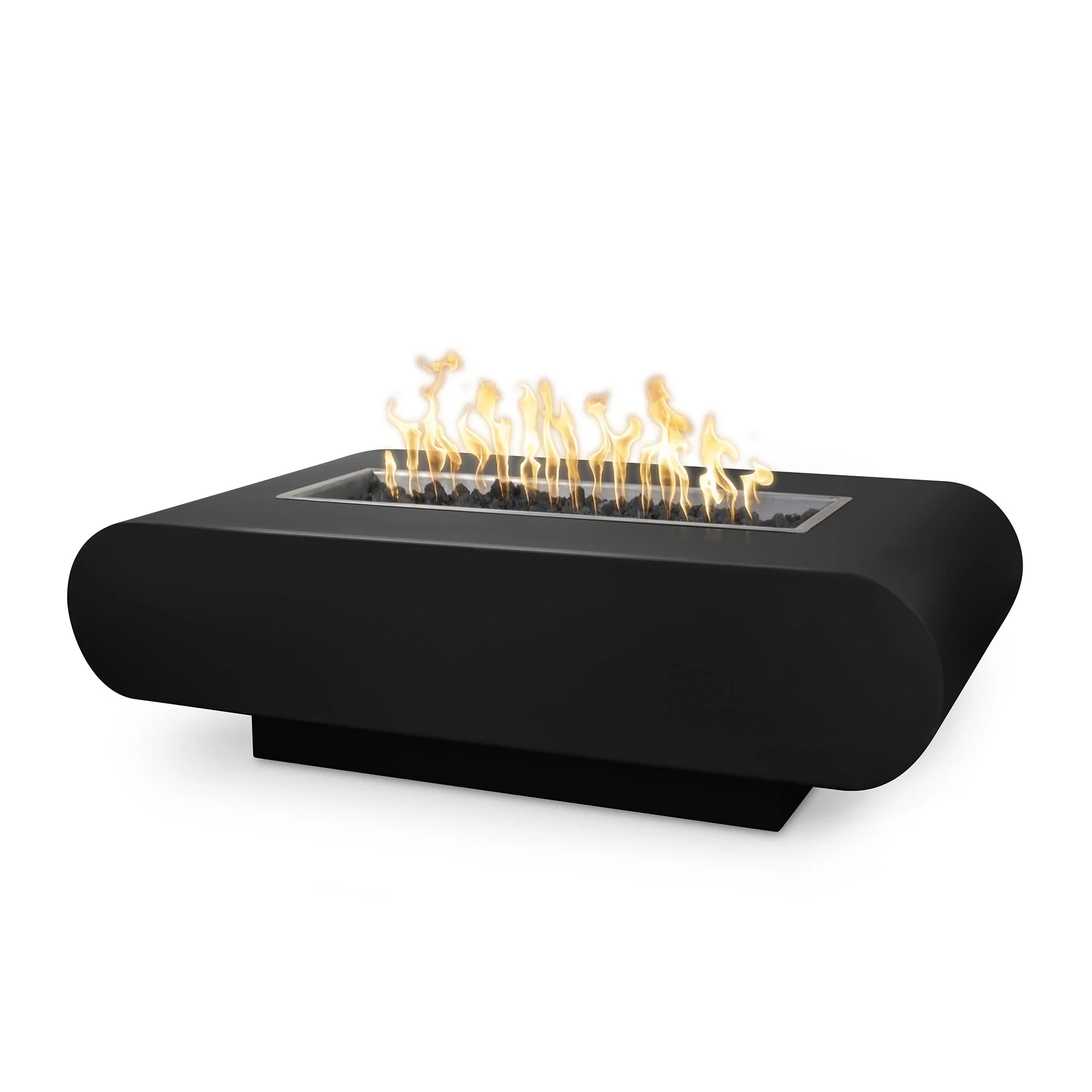 The Outdoor Plus La Jolla Powder Coated Natural Gas Fire Pit
