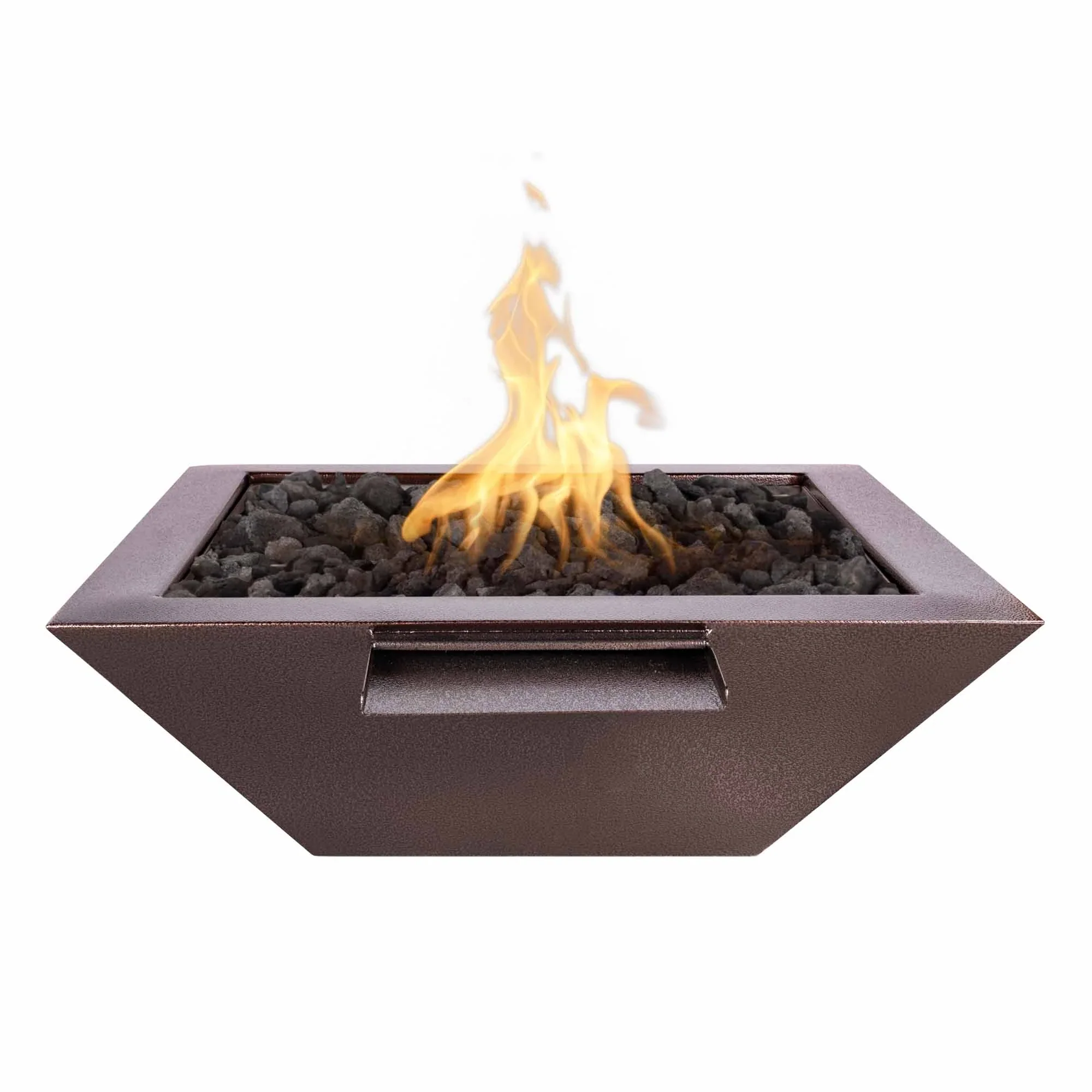 The Outdoor Plus Propane Gas Metal Powder Coat Maya Fire & Water Bowl - Image 4