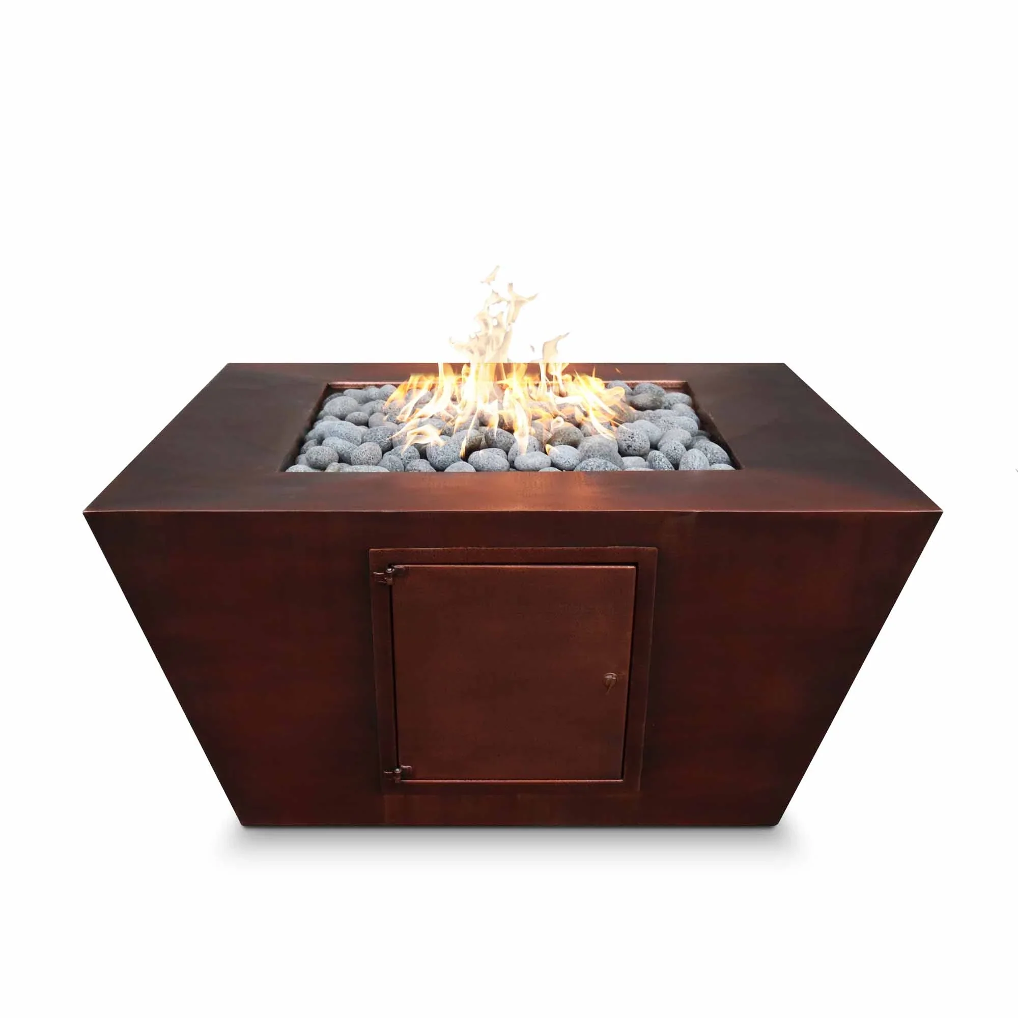 The Outdoor Plus Metal Natural Gas Redan Fire Pit