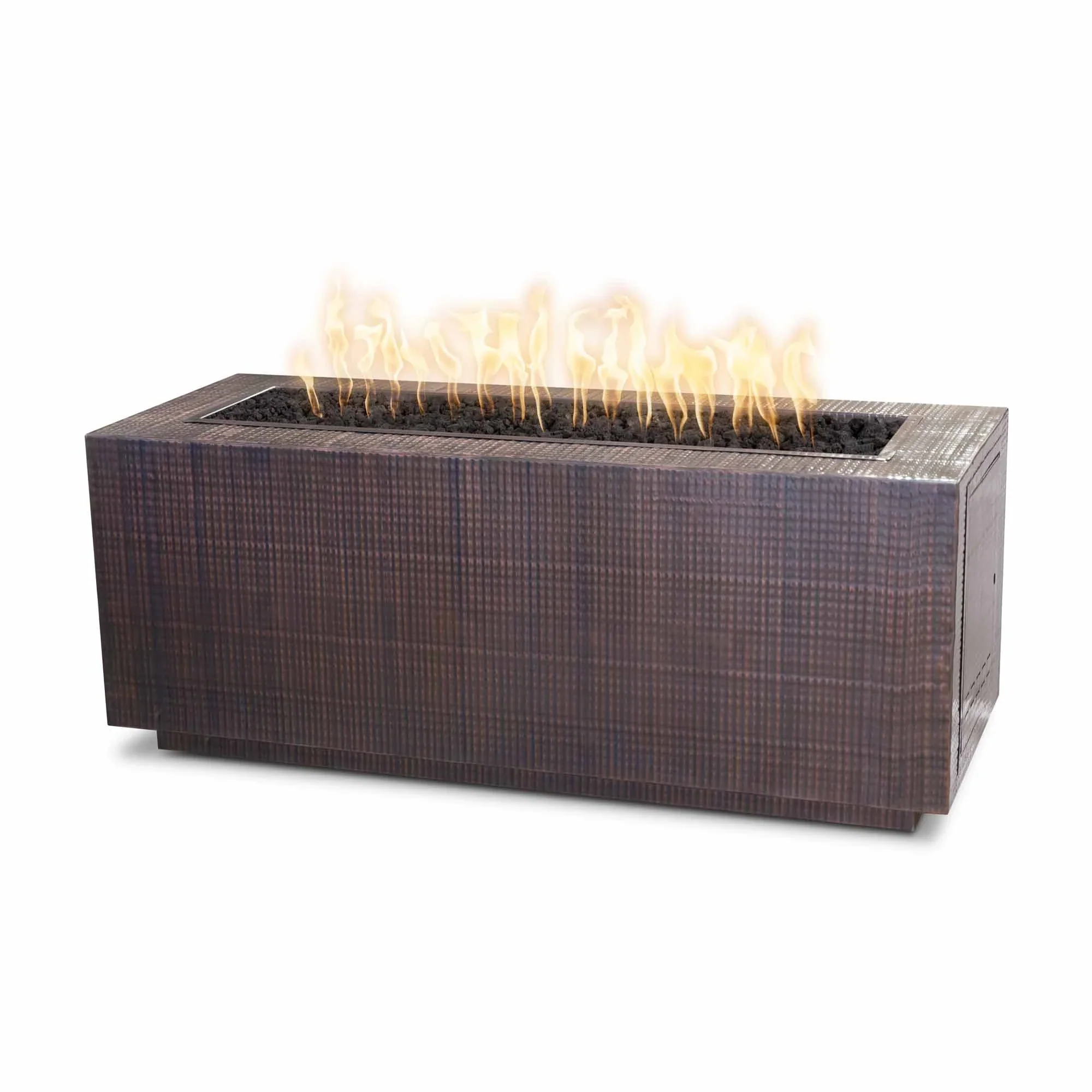 The Outdoor Plus Pismo Propane Gas Metal Collection Fire Pits