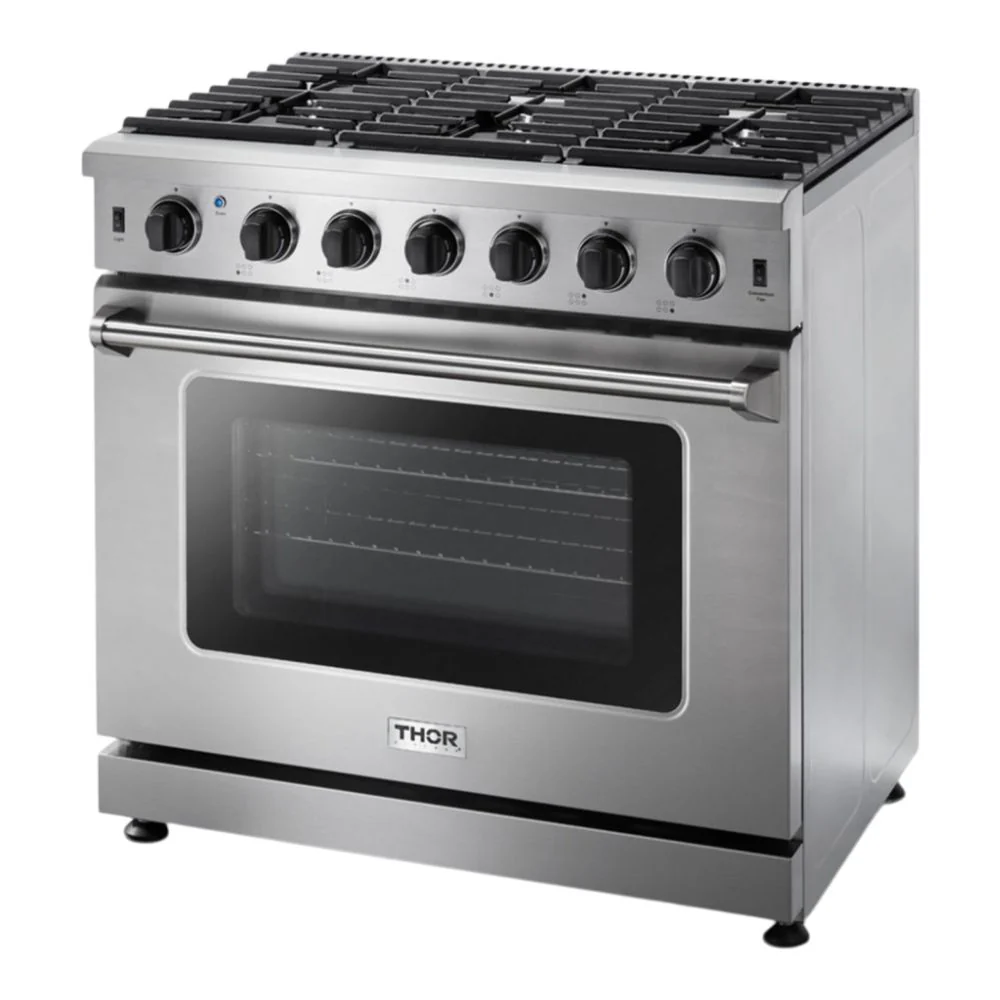 Thor Kitchen 36-Inch 6-Burner Gas Range - Image 2