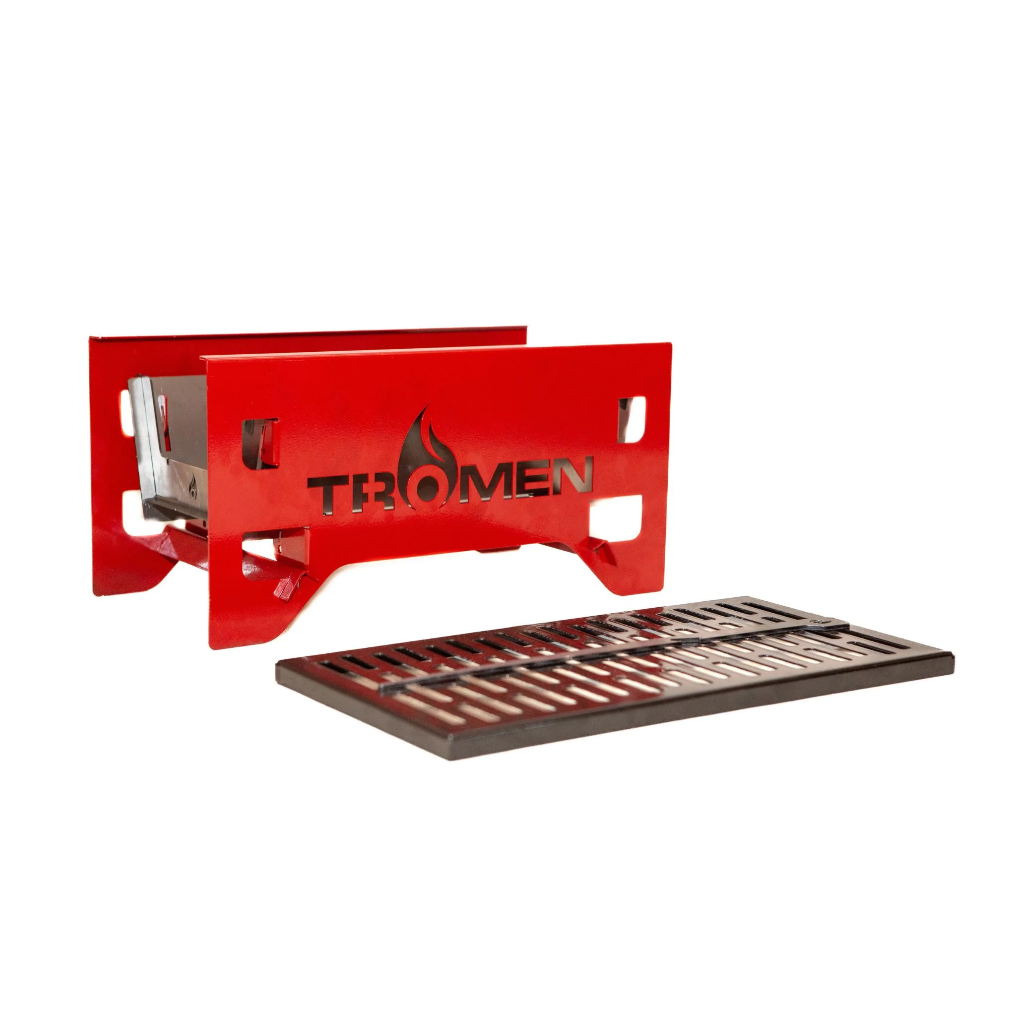 Tromen Glamping 16 Inch Portable Camping Grill and Brazier - Image 4
