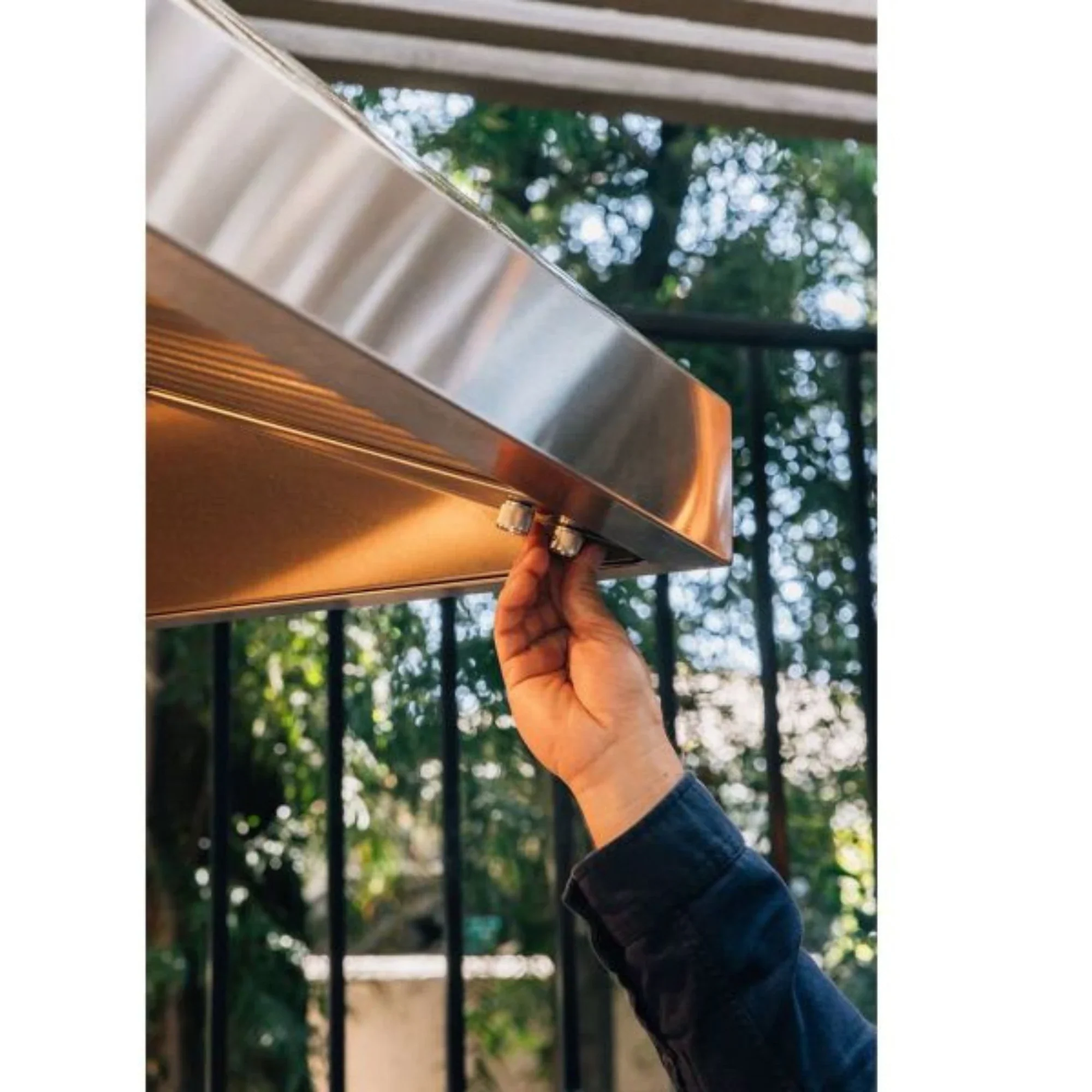 TrueFlame 36-Inch Stainless Steel Outdoor Rated 1000 CFM Vent Hood - Image 2