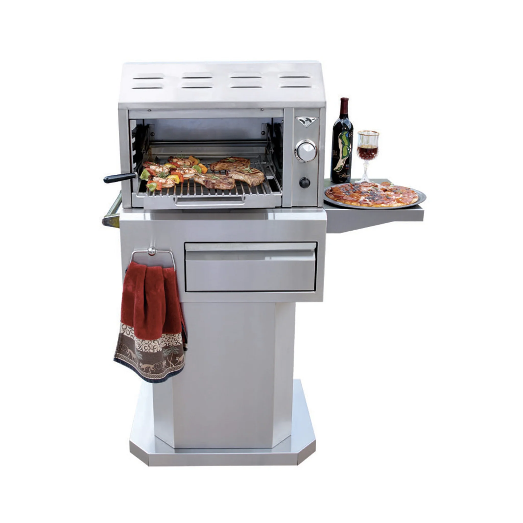 Twin Eagles 24" Salamangrill Pedestal Base - Image 2