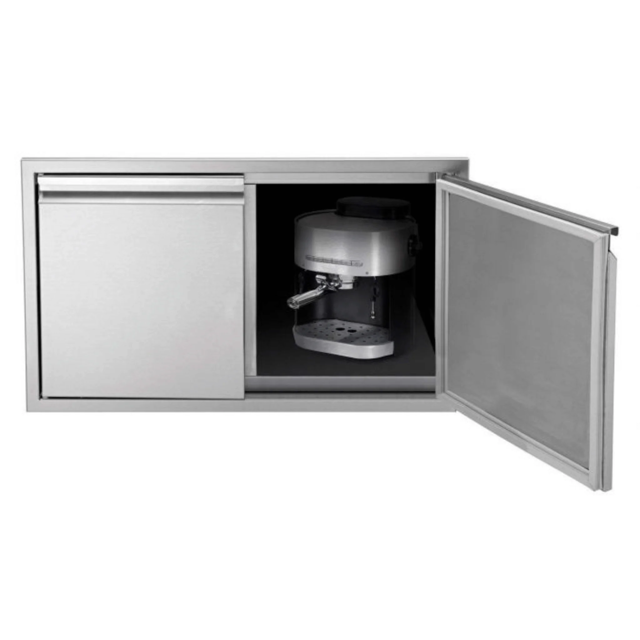 Twin Eagles 36 x 21-Inch Low Profile Sealed Stainless Steel Dry Storage Pantry - Image 2