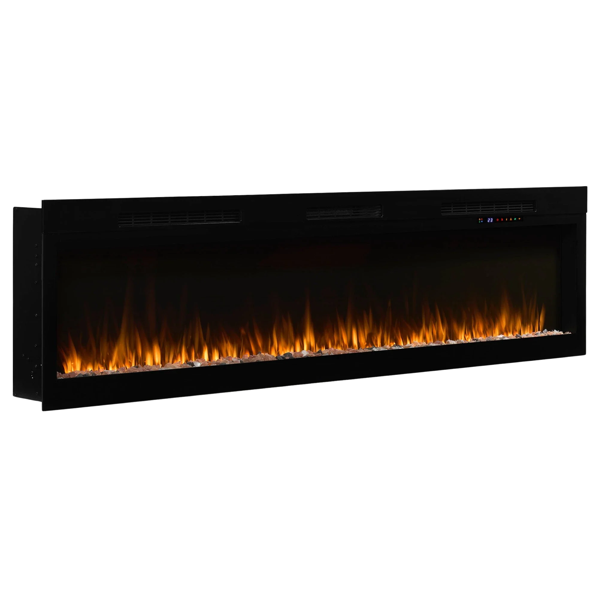 Vital Sense 74 Inch Linear Electric Fireplace - Image 3