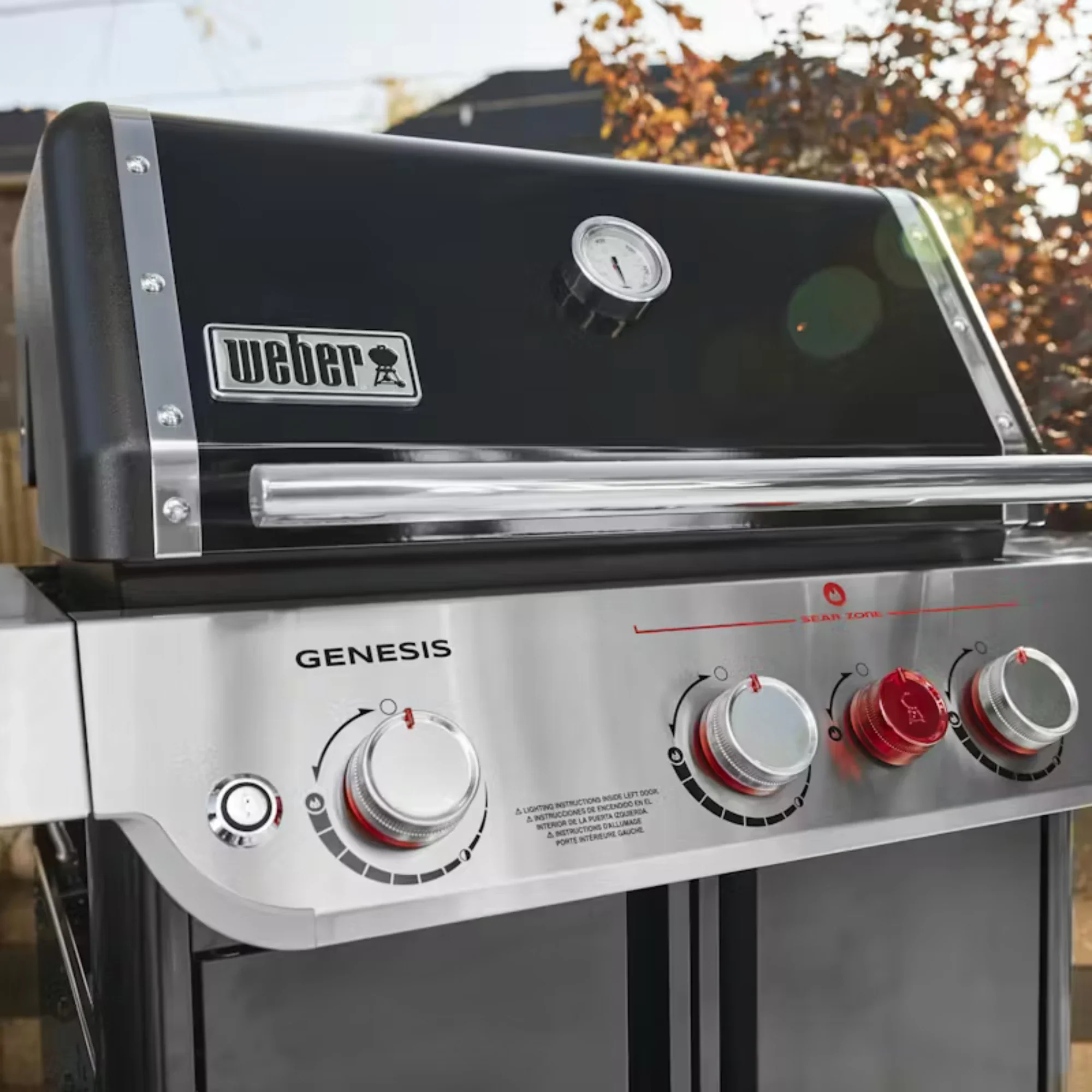 Weber Genesis E-325 Liquid Propane Freestanding Gas Grill - Image 2