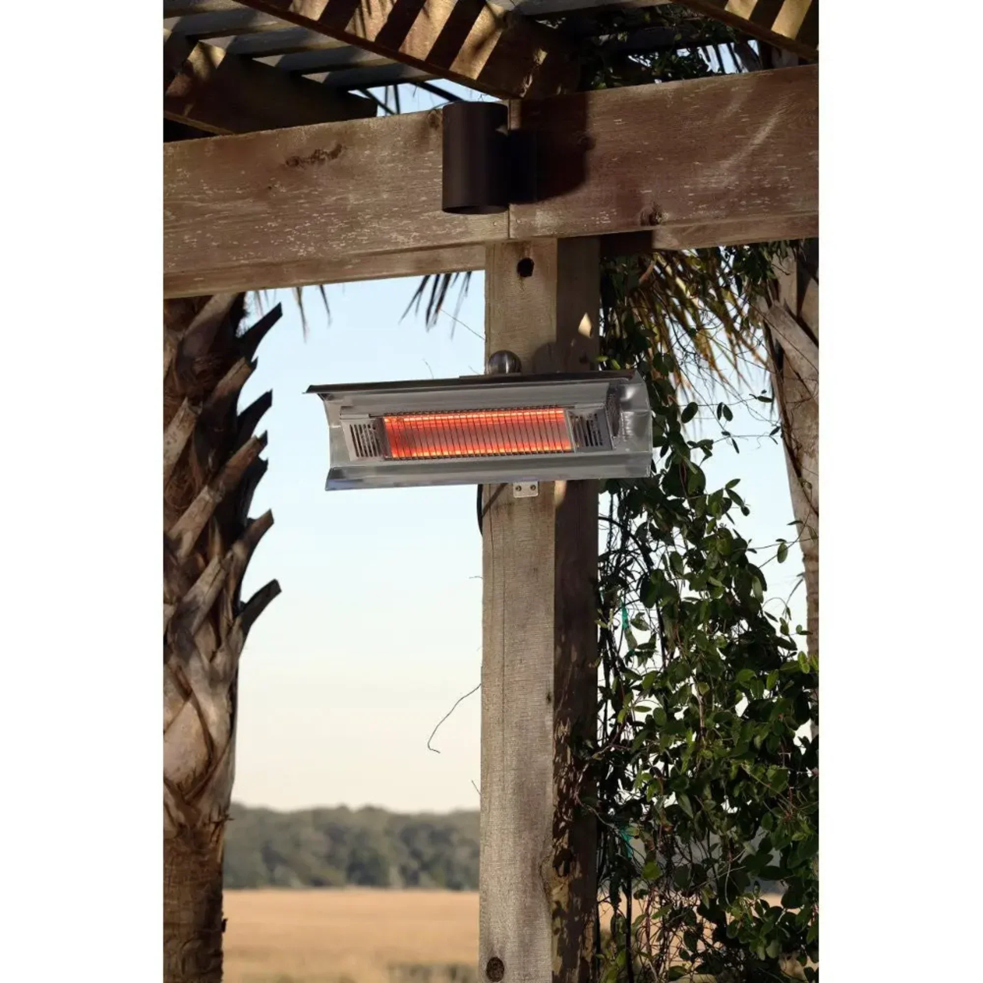 Well Traveled Living 02110 Stainless Steel Wall Mounted Infrared Patio Heater - Image 3