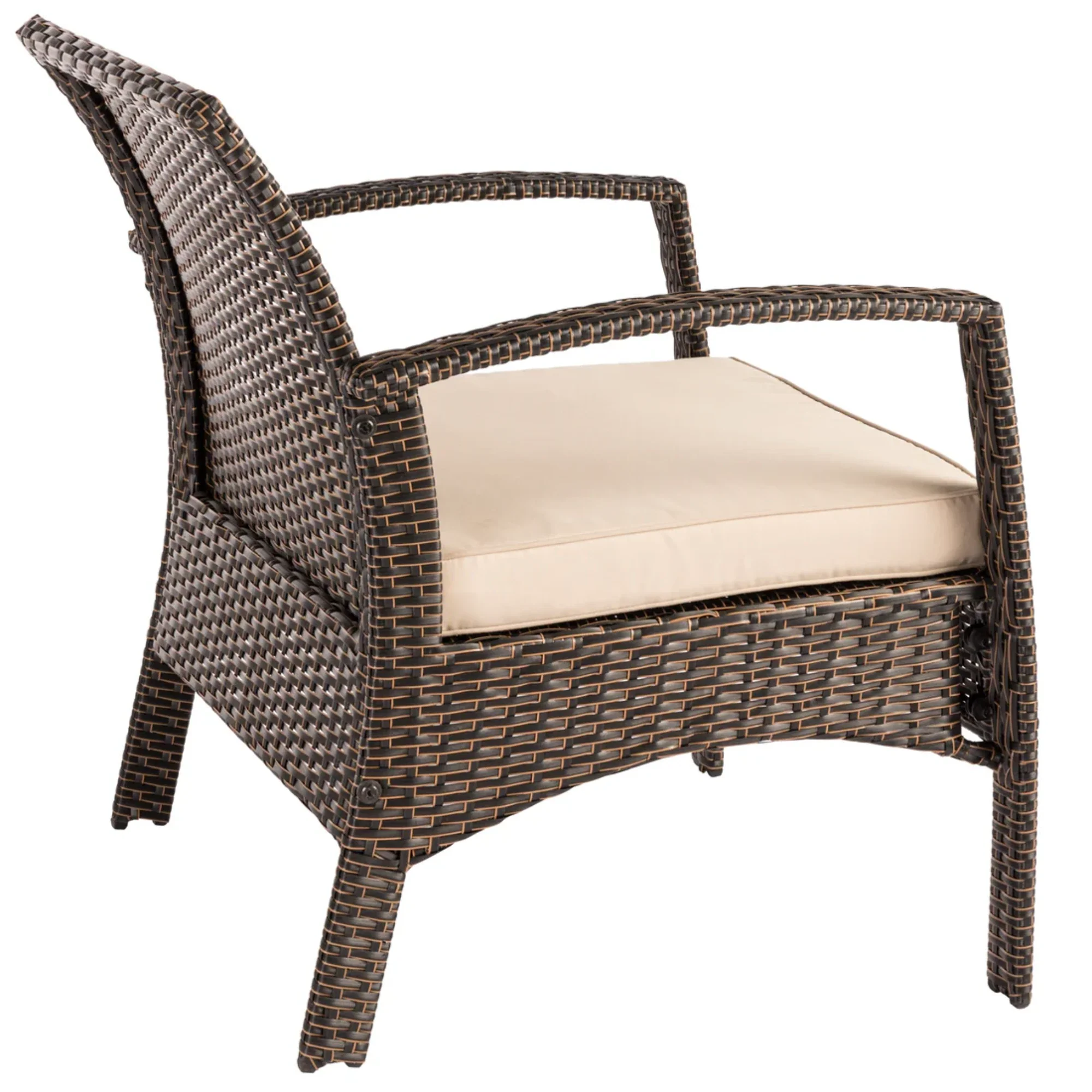 Well Traveled Living Bondi Wicker Outdoor Armchair - Image 5