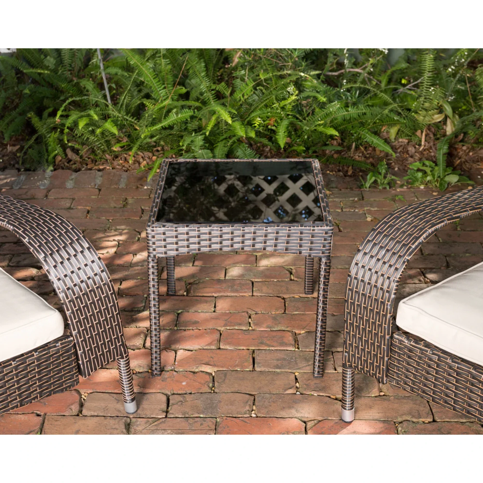 Well Traveled Living Coconino Wicker Chat Set - Image 6