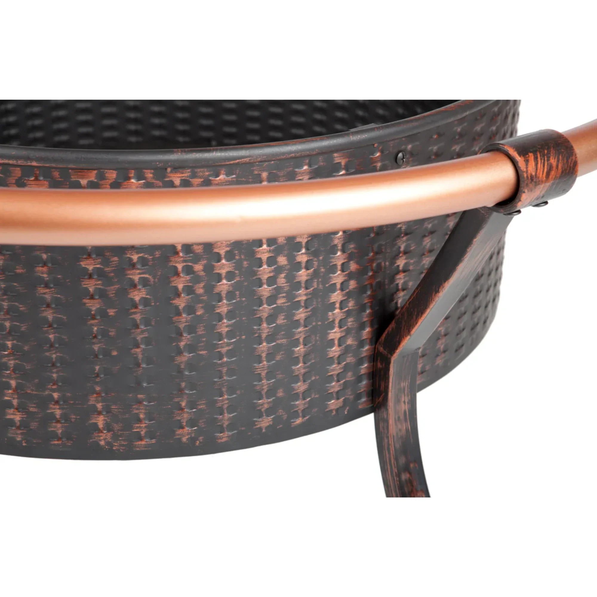 Well Traveled Living Copper Rail Fire Pit - Image 6