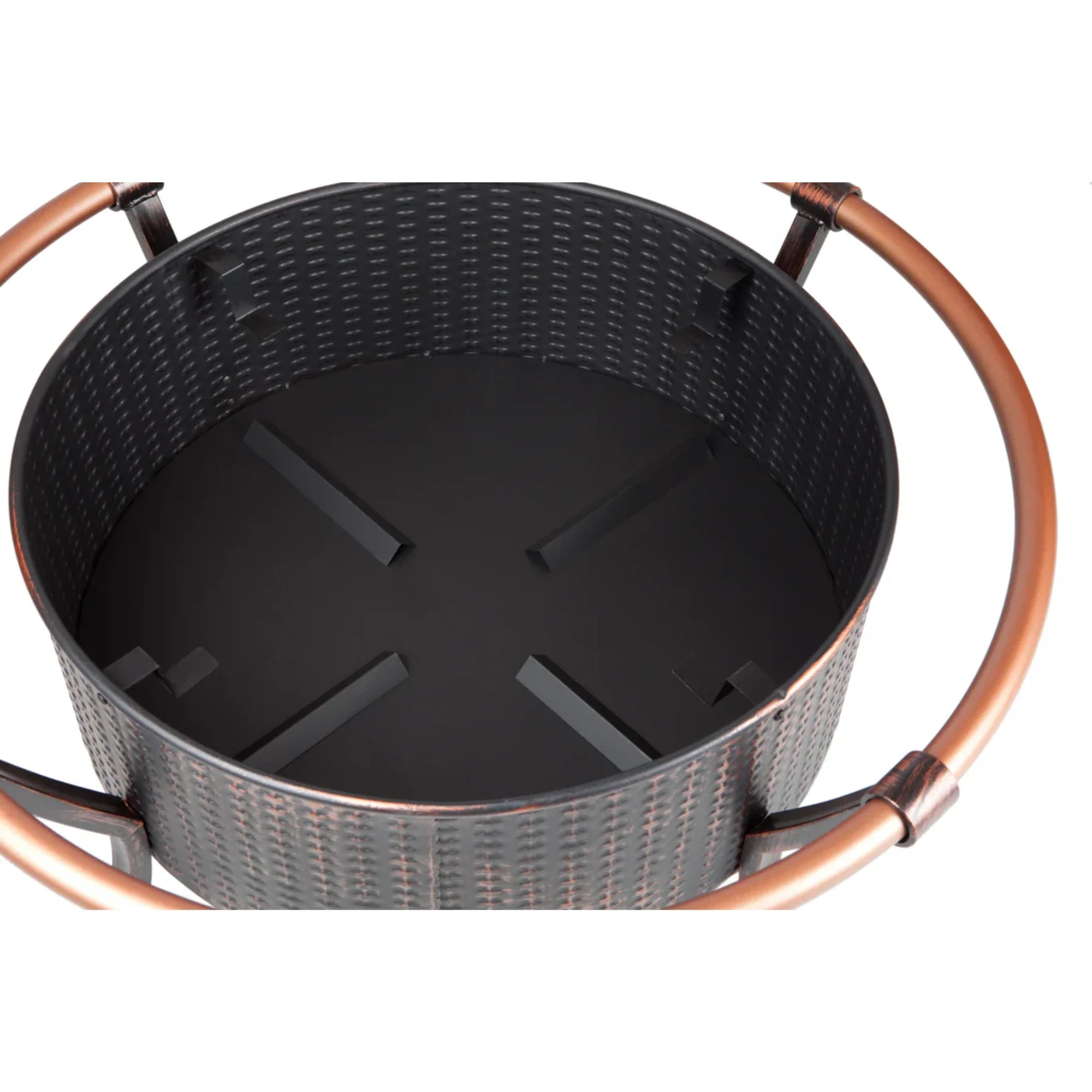 Well Traveled Living Copper Rail Fire Pit - Image 7