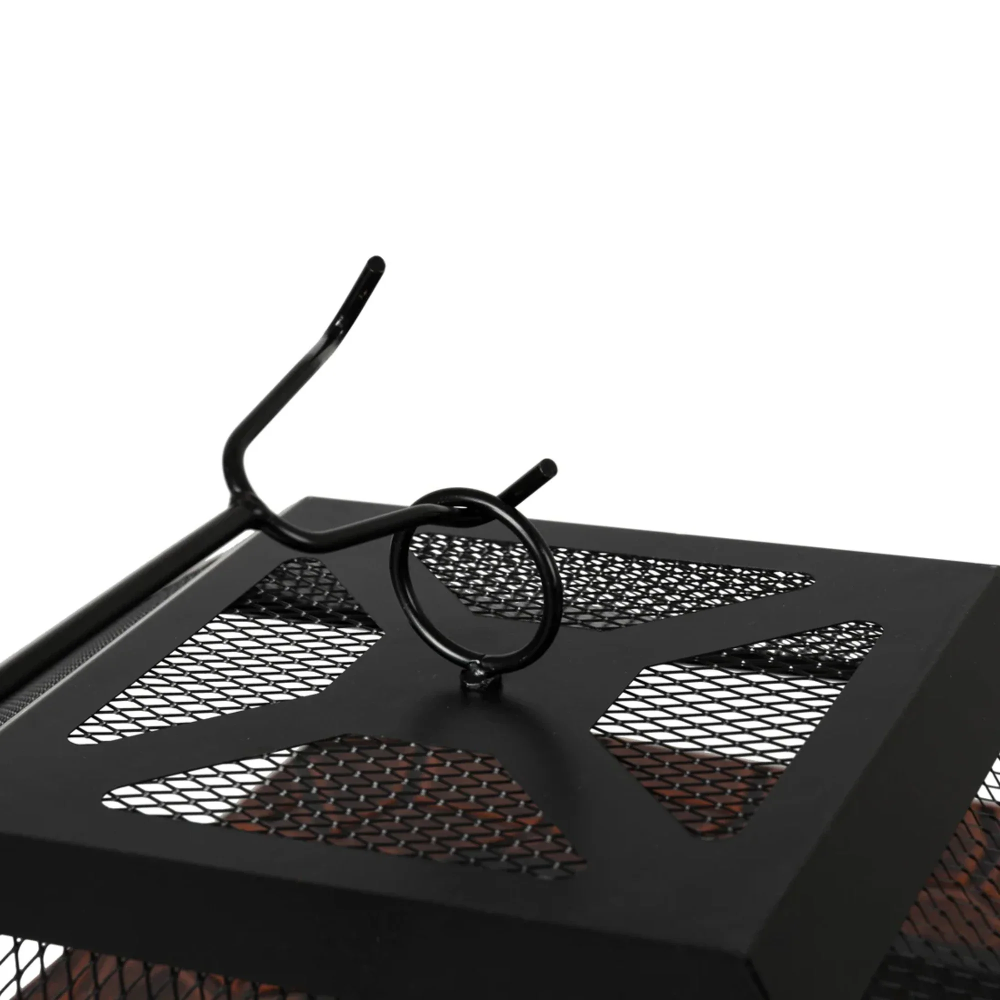 Well Traveled Living Foxdale Square Wood-Burning Fire Pit - Image 4