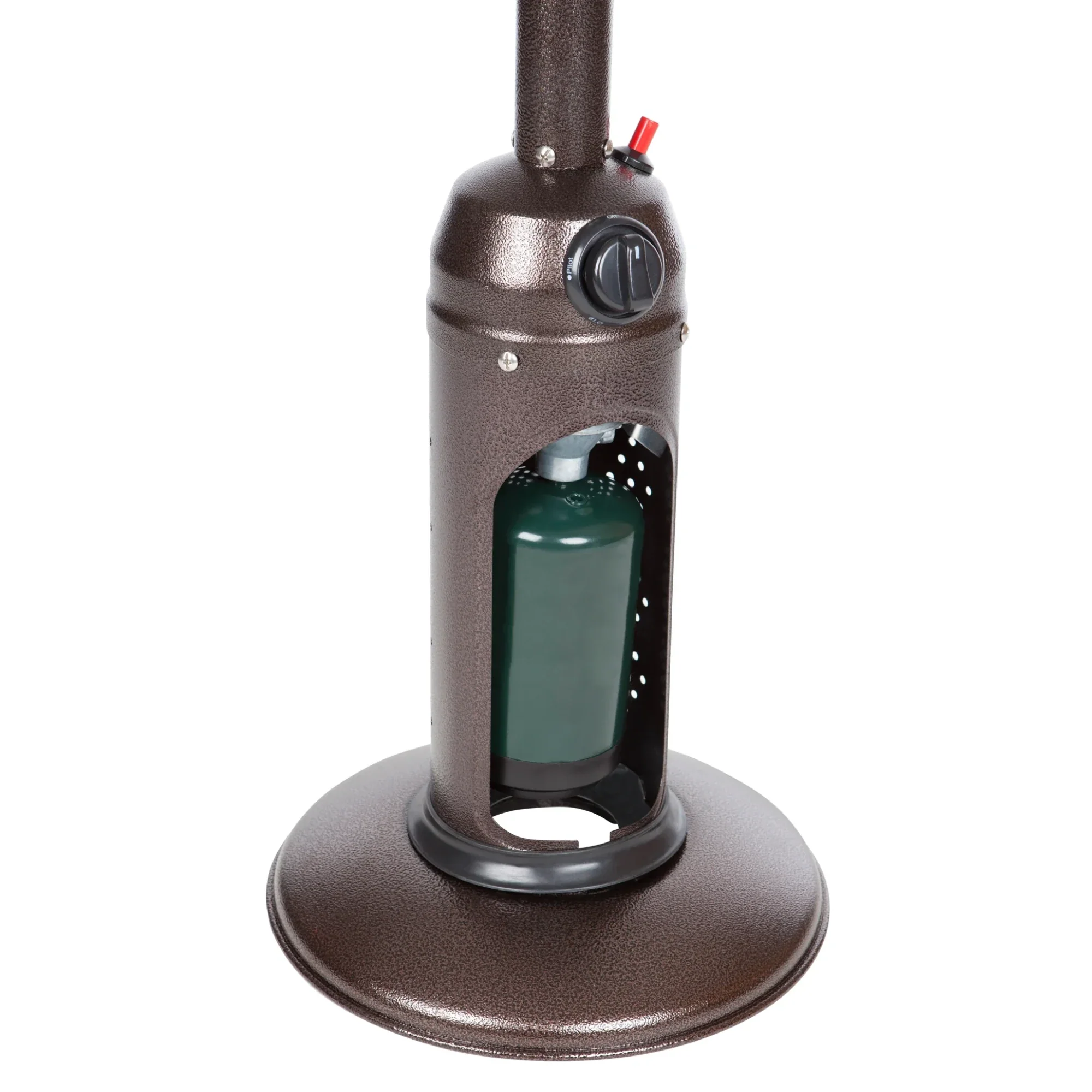Well Traveled Living Hammered Bronze Finish Table Top Propane Patio Heater - Image 6