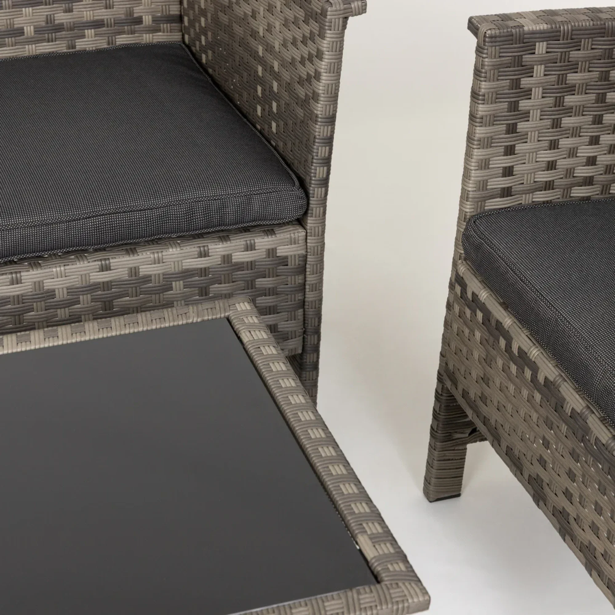 Well Traveled Living Jareth Wicker Patio Set - Image 6