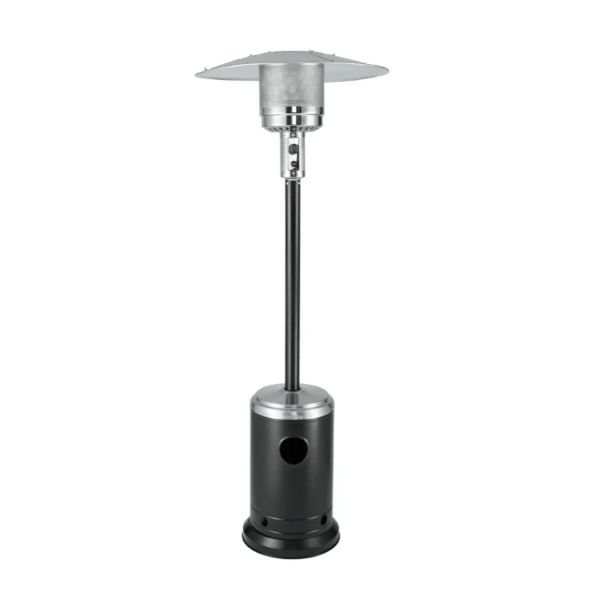 Well Traveled Living Onyx & Stainless Steel Finish Patio Heater