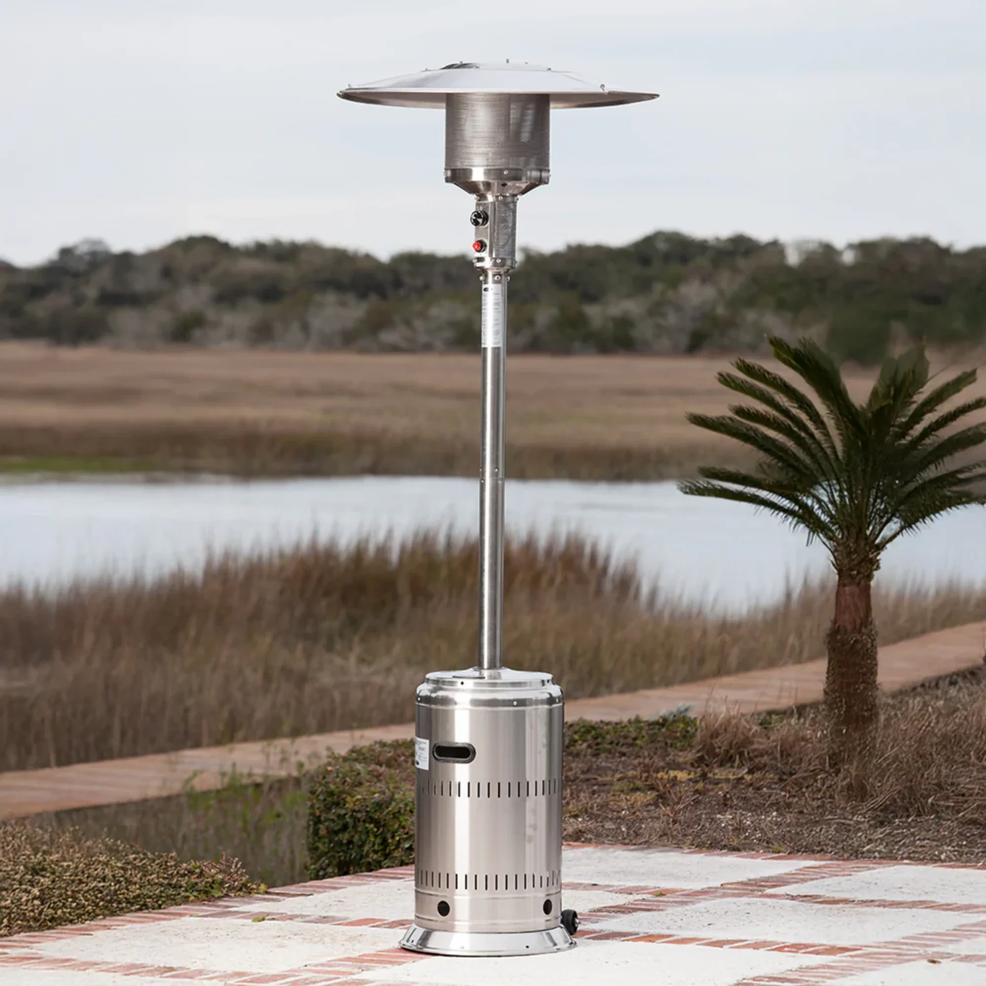 Well Traveled Living Performance Series Stainless Steel Propane Patio Heater - Image 4