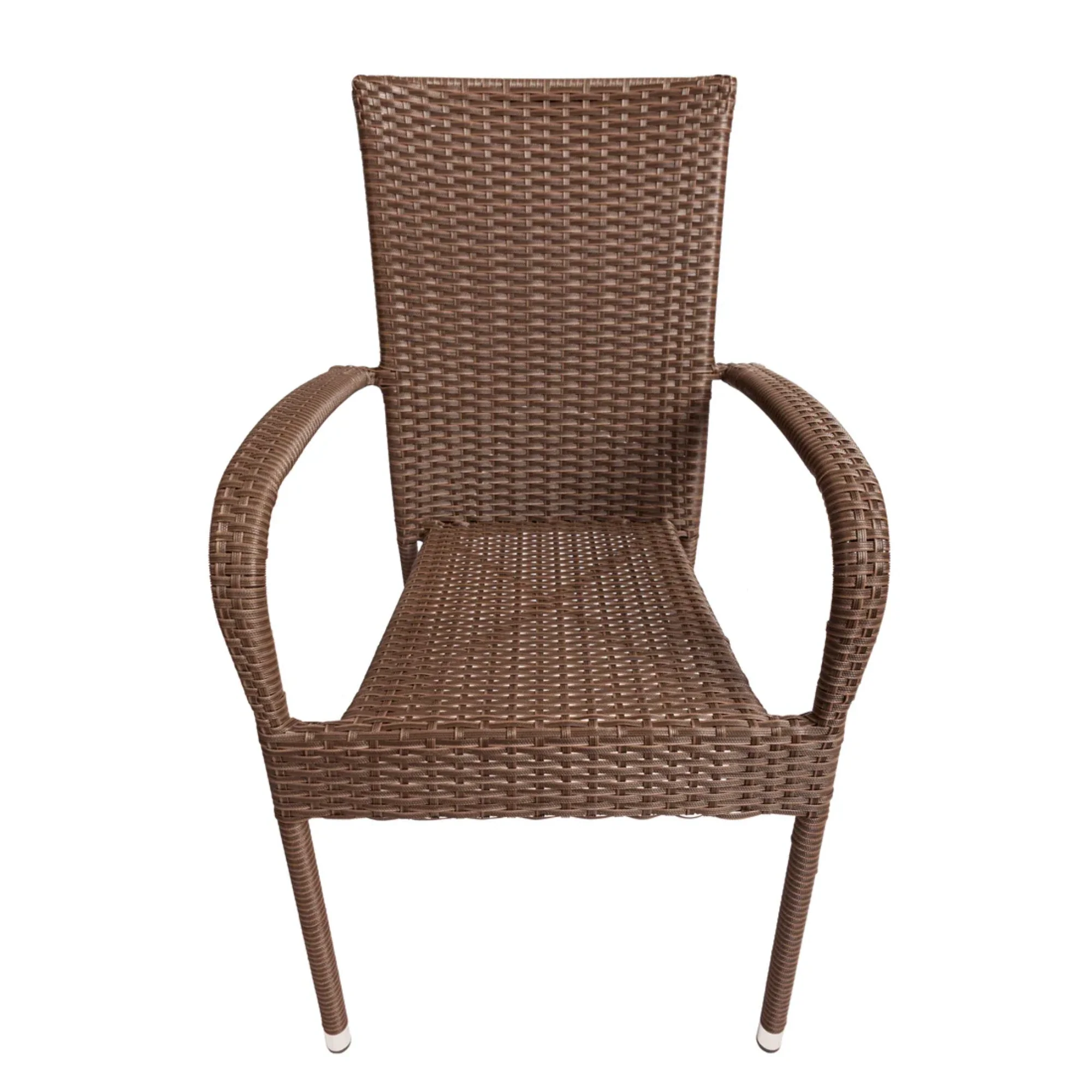Well Traveled Living Set of 4 Morgan Outdoor Wicker Chairs - Image 6
