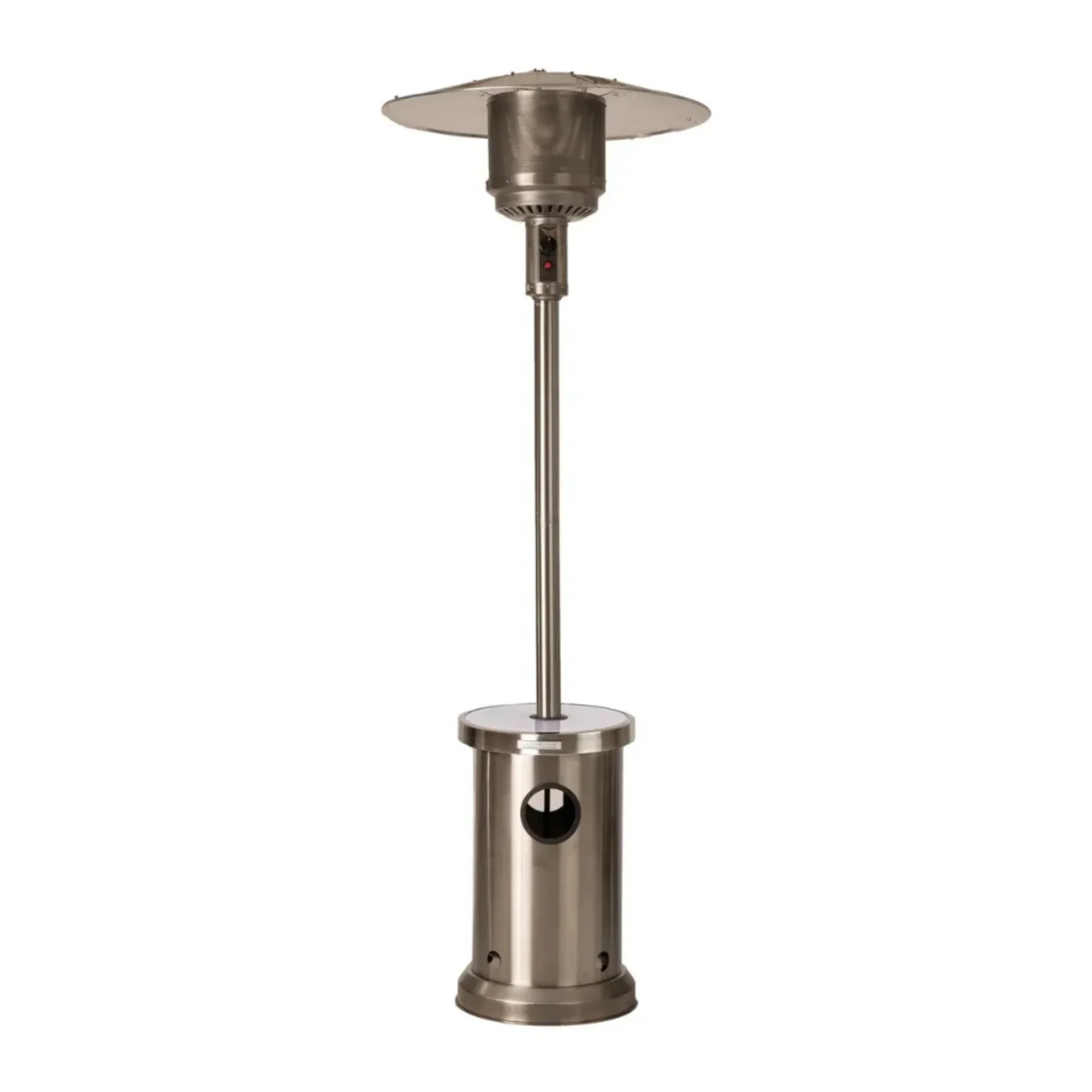 Well Traveled Living Stainless Steel Patio Heater w/ Led Table