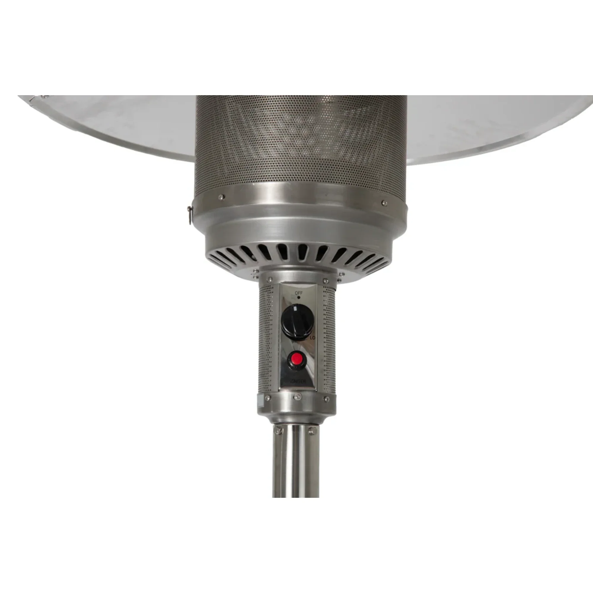 Well Traveled Living Stainless Steel Patio Heater w/ Table - Image 5