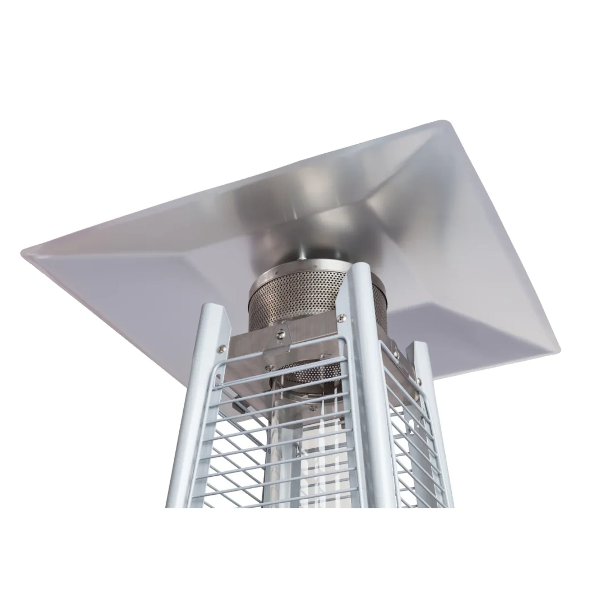 Well Traveled Living Stainless Steel Propane Pyramid Flame Heater - Image 5