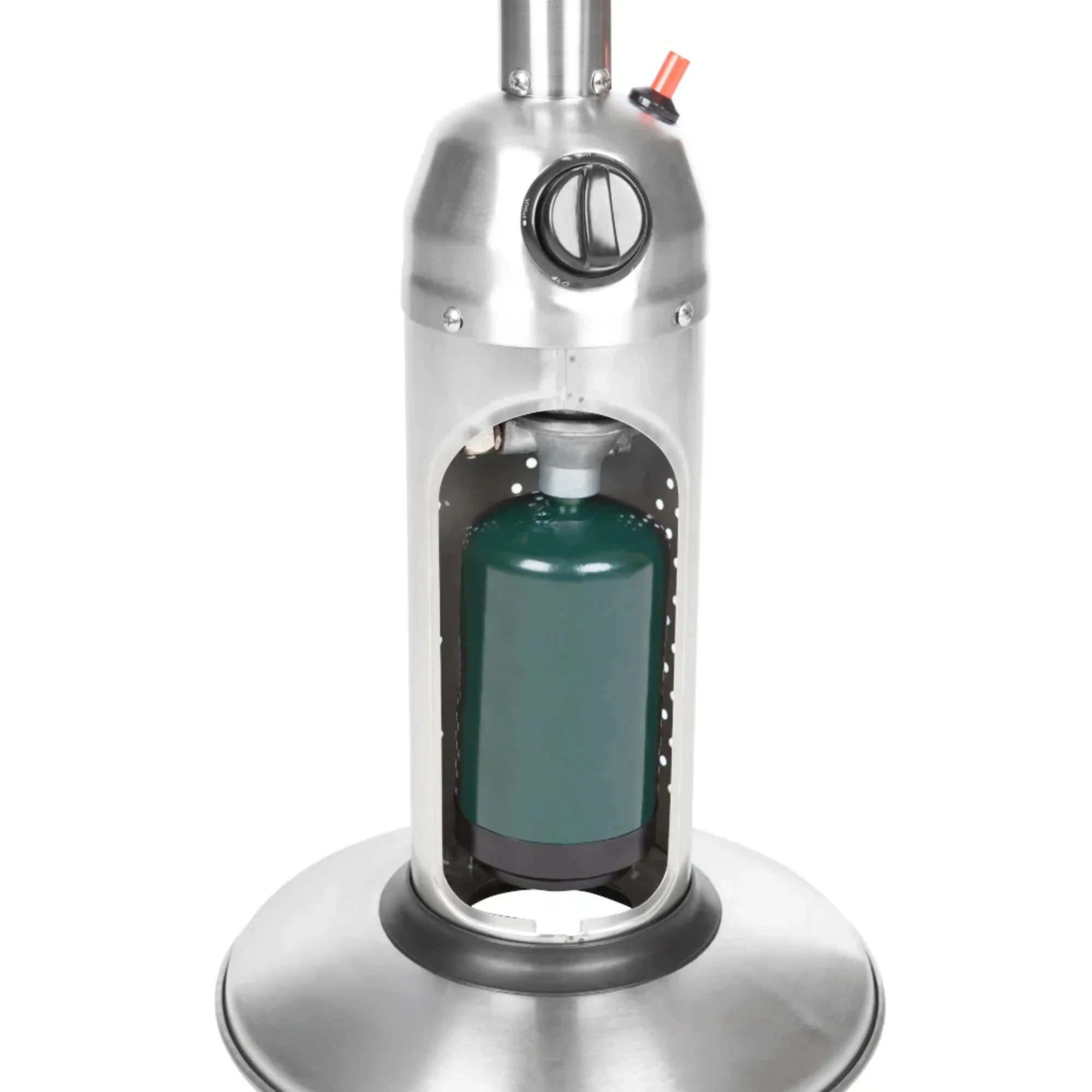 Well Traveled Living Stainless Steel Propane Table Top Patio Heater - Image 5