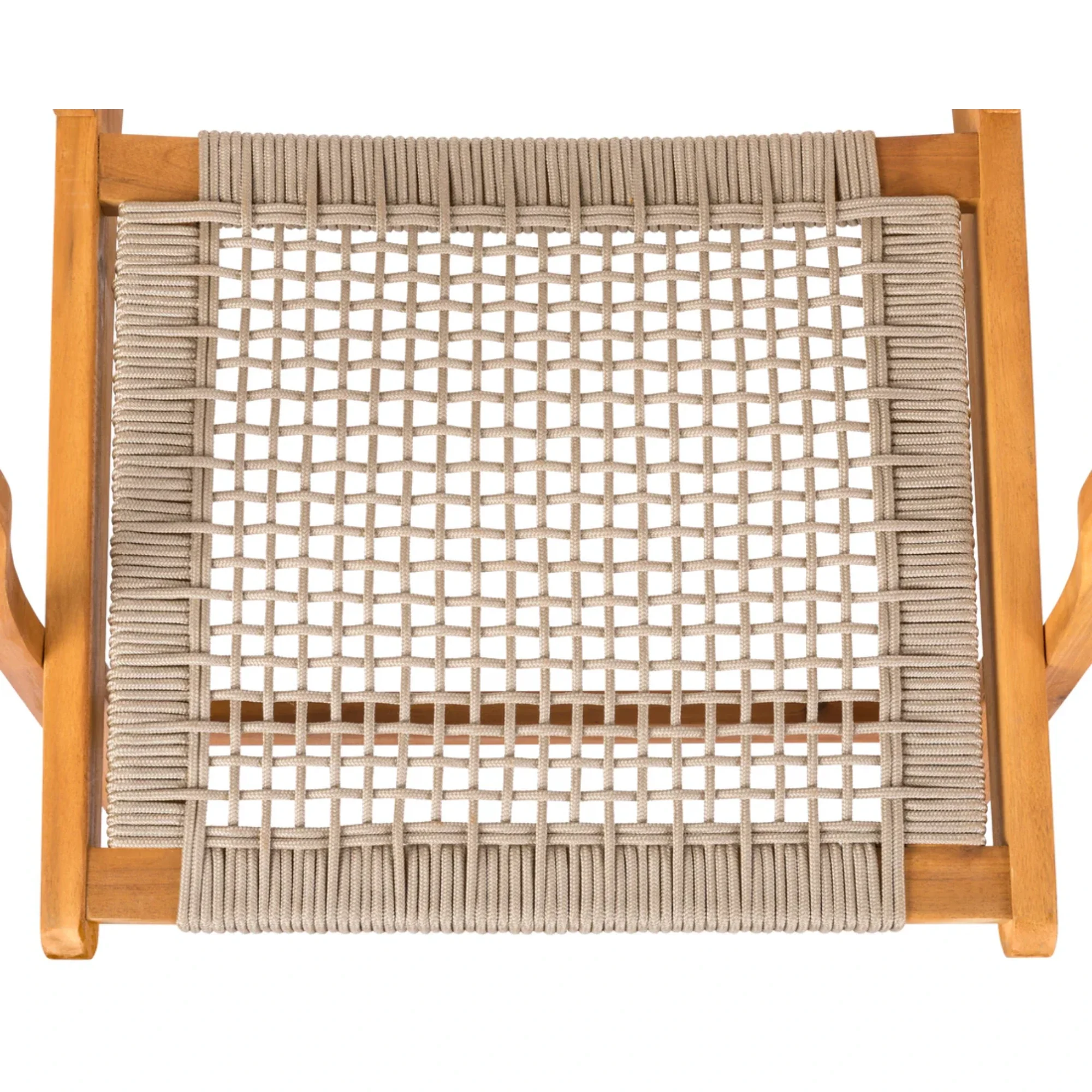 Well Traveled Living Vega Natural Stain Outdoor Chair - Image 6