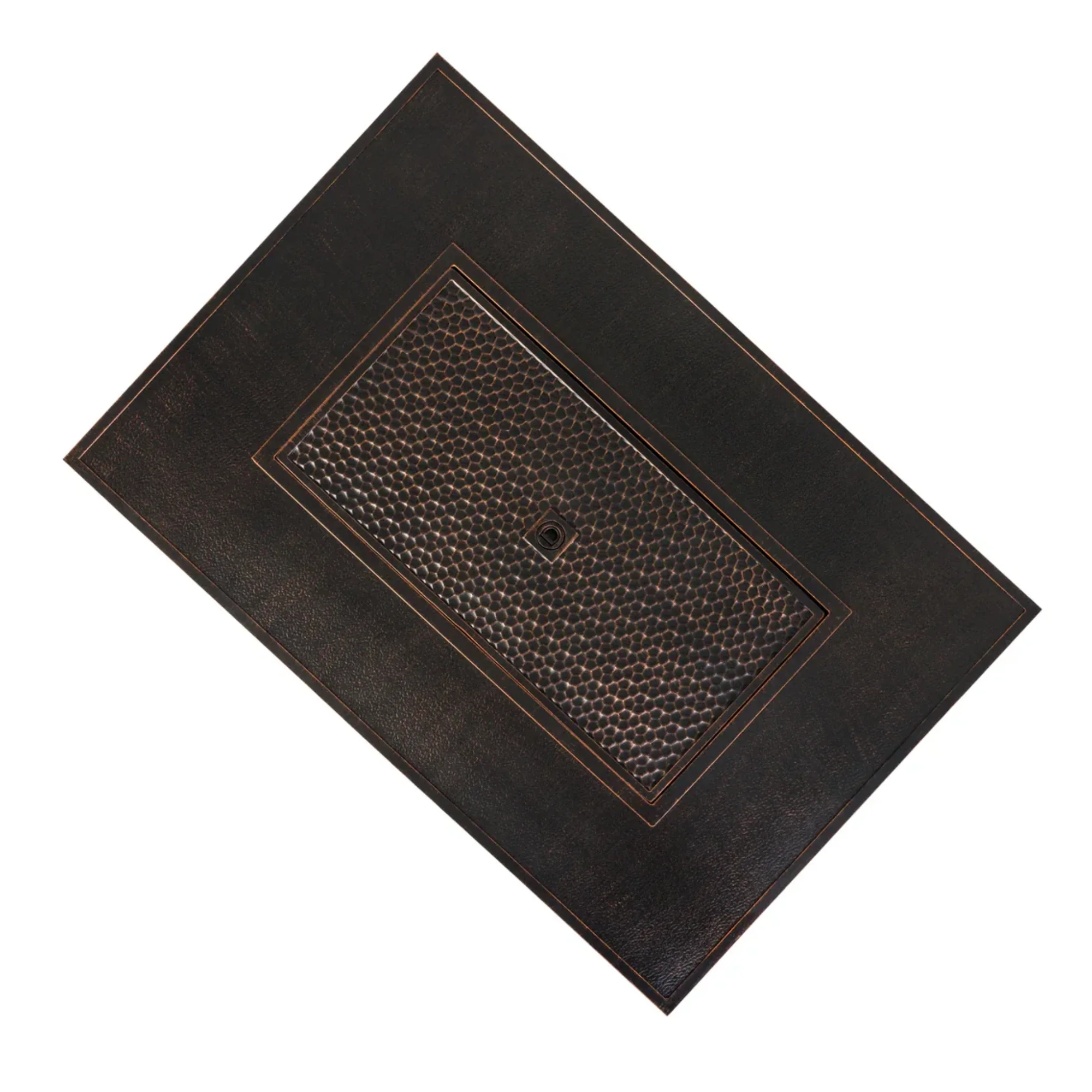 Well Traveled Living Weyland Rectangle Aluminum Propane Fire Pit - Image 2